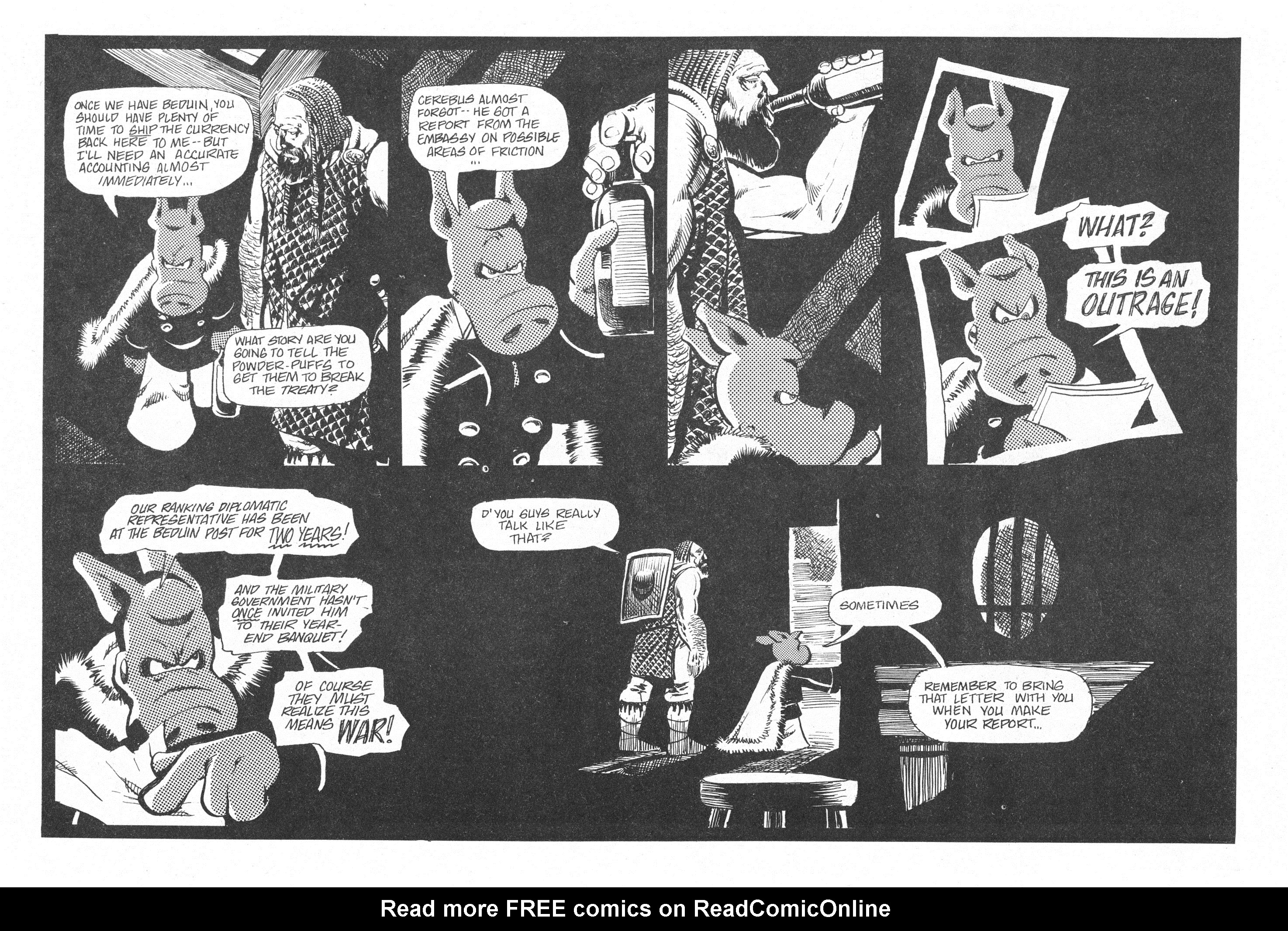 Read online Cerebus comic -  Issue #45 - 16