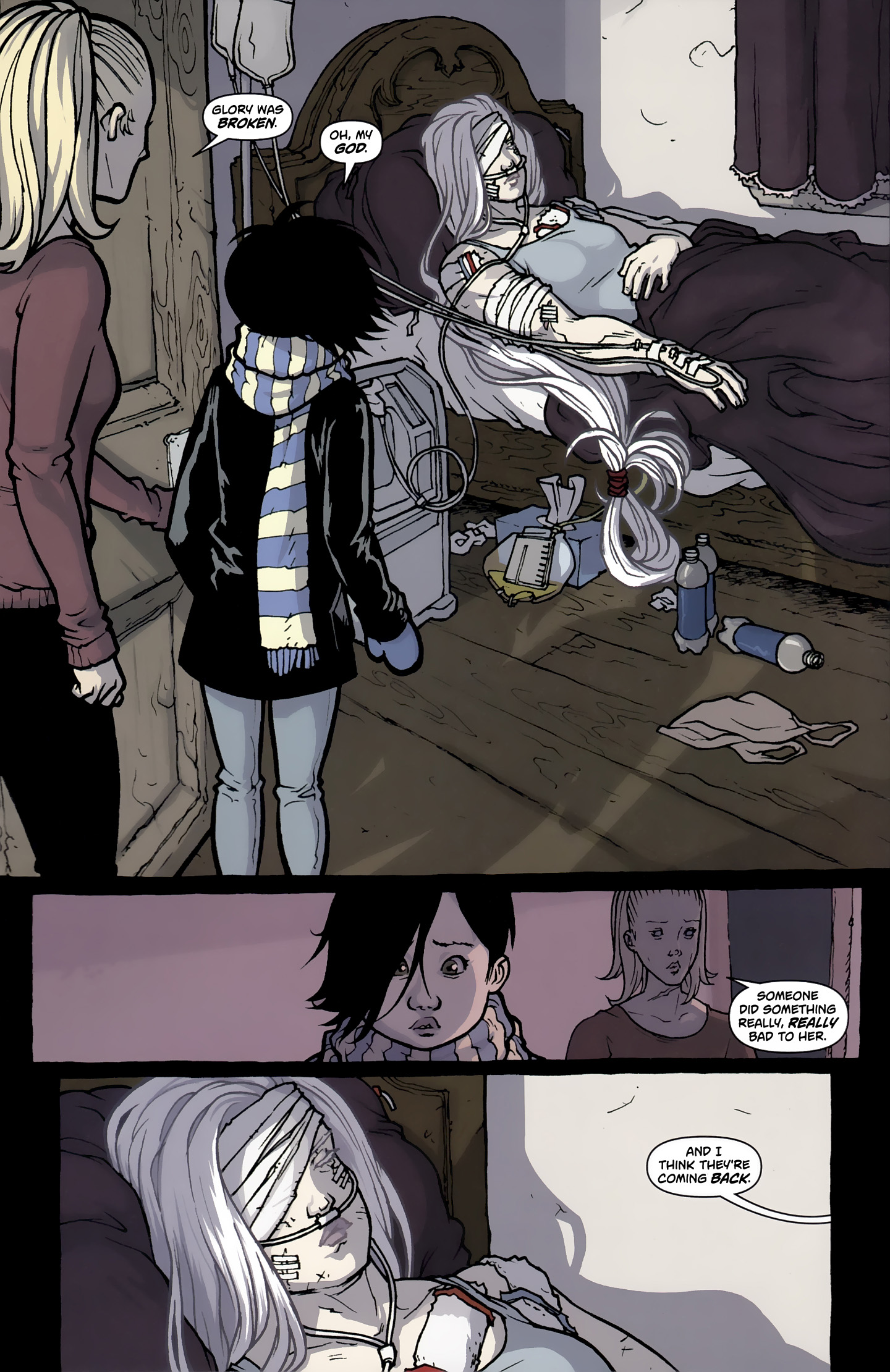 Read online Glory comic -  Issue #23 - 27