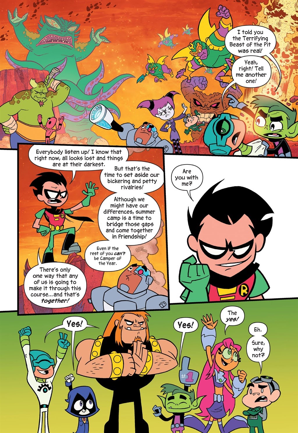 Read online Teen Titans Go! To Camp comic -  Issue # _TPB - 116