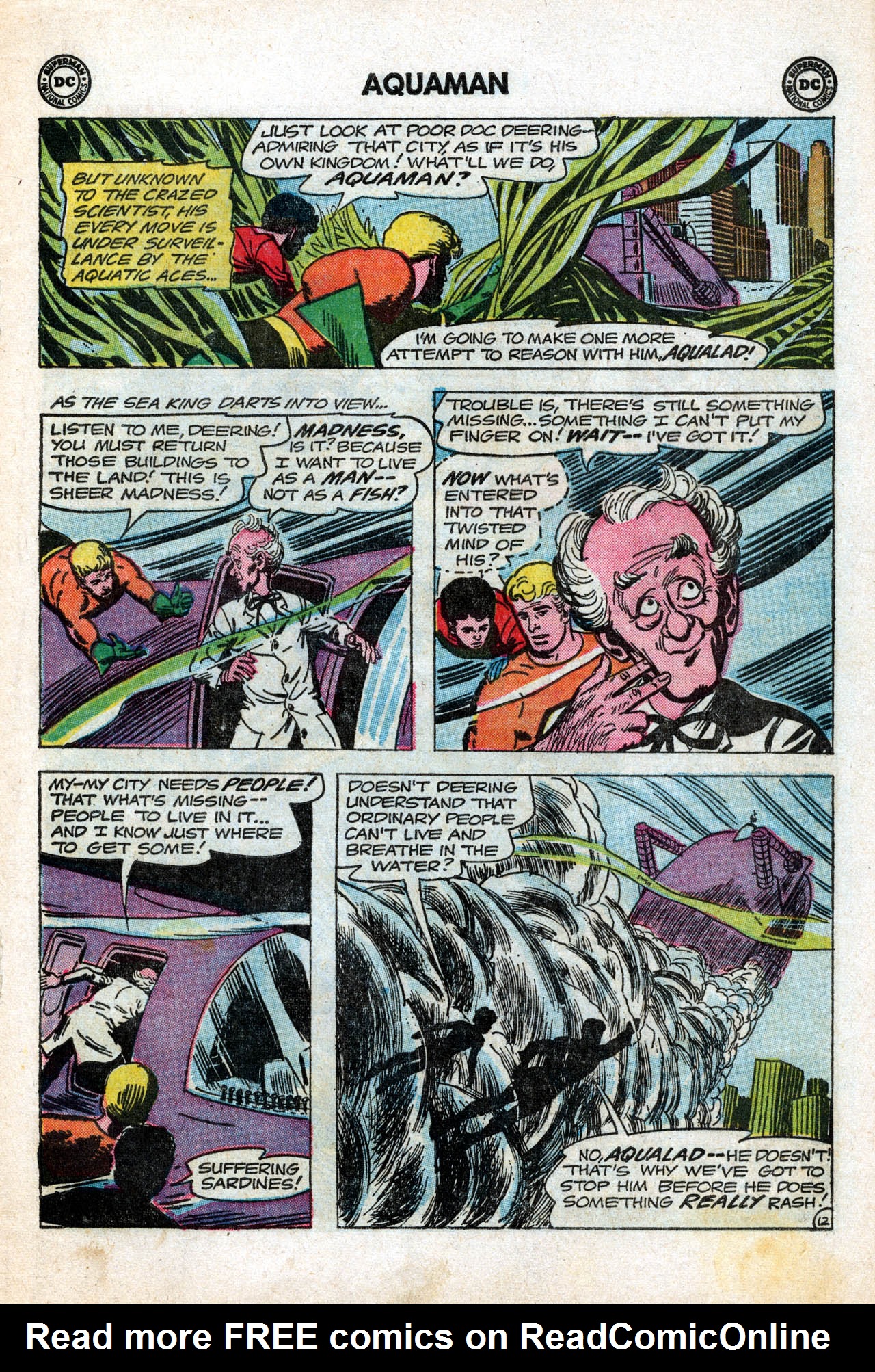 Read online Aquaman (1962) comic -  Issue #15 - 17