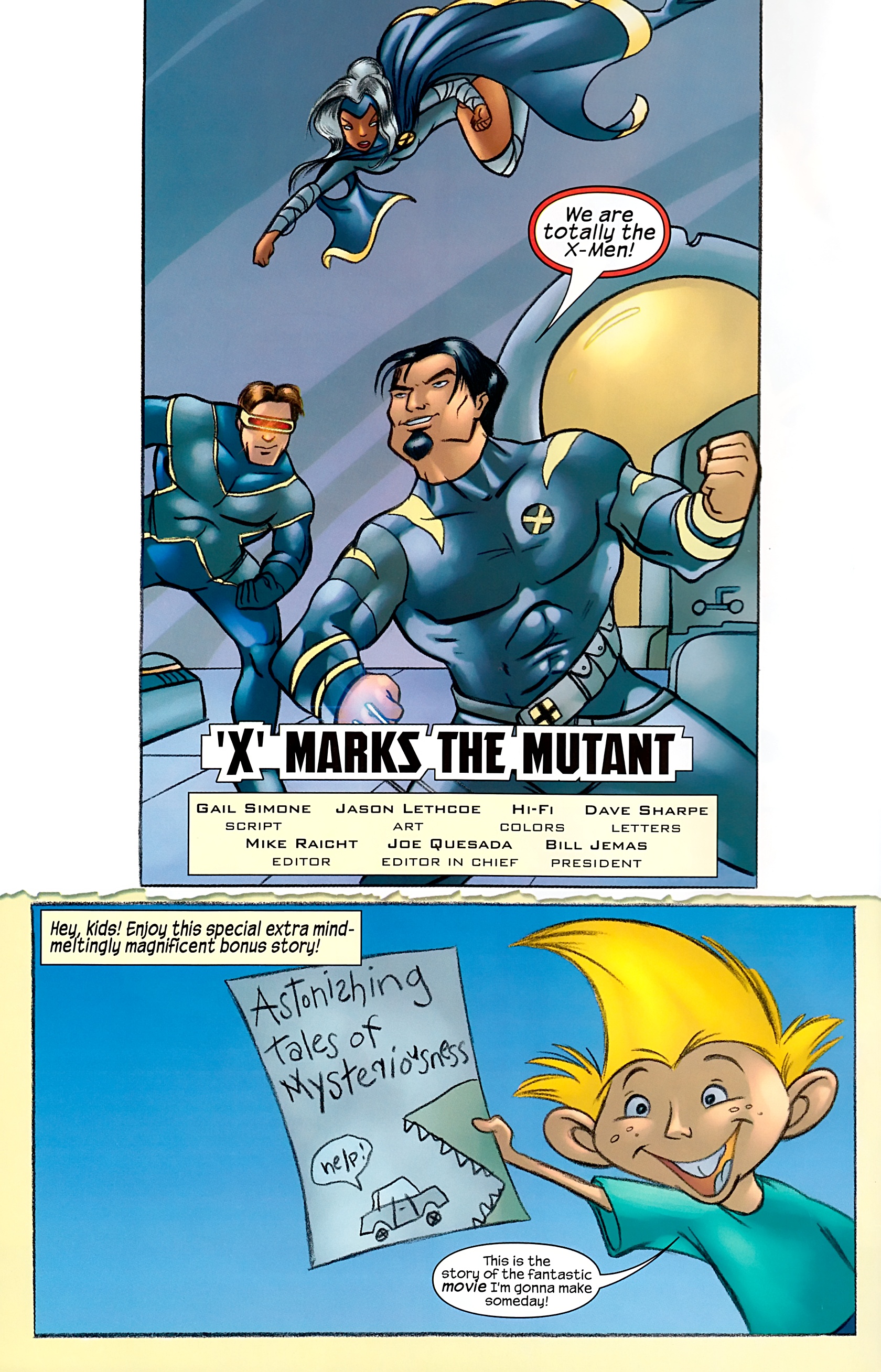 Read online Marvelous Adventures of Gus Beezer comic -  Issue # X-Men - 3