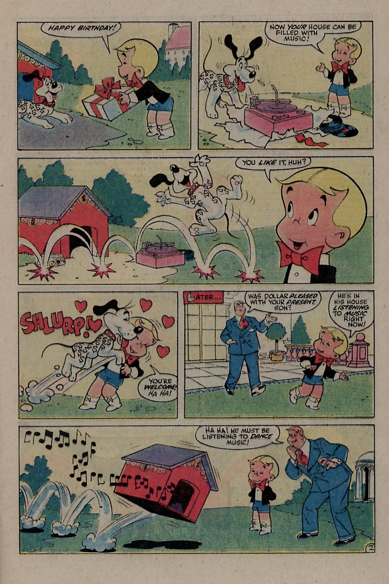 Read online Richie Rich & Dollar the Dog comic -  Issue #7 - 25