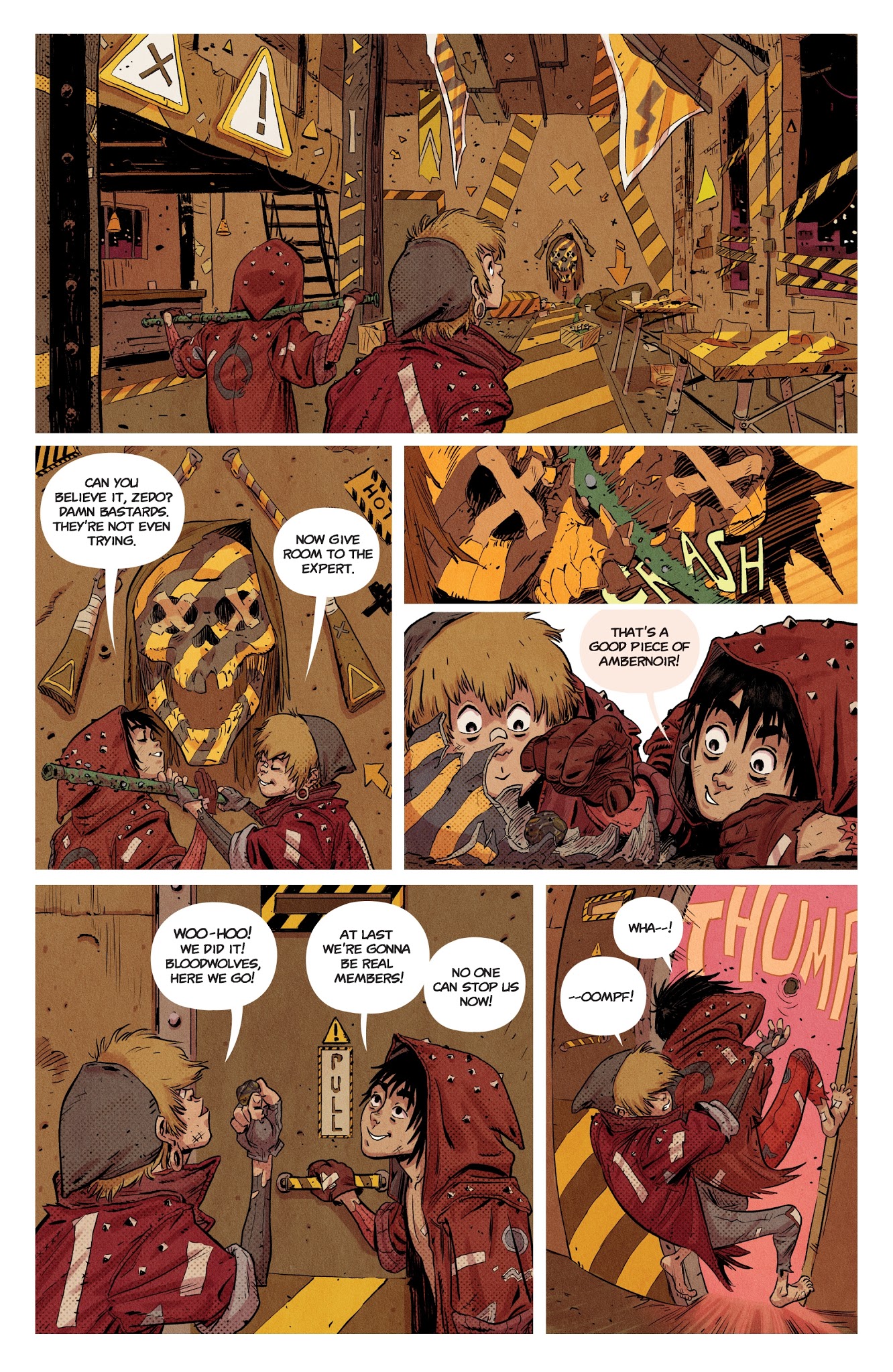 Read online Giants comic -  Issue #1 - 8