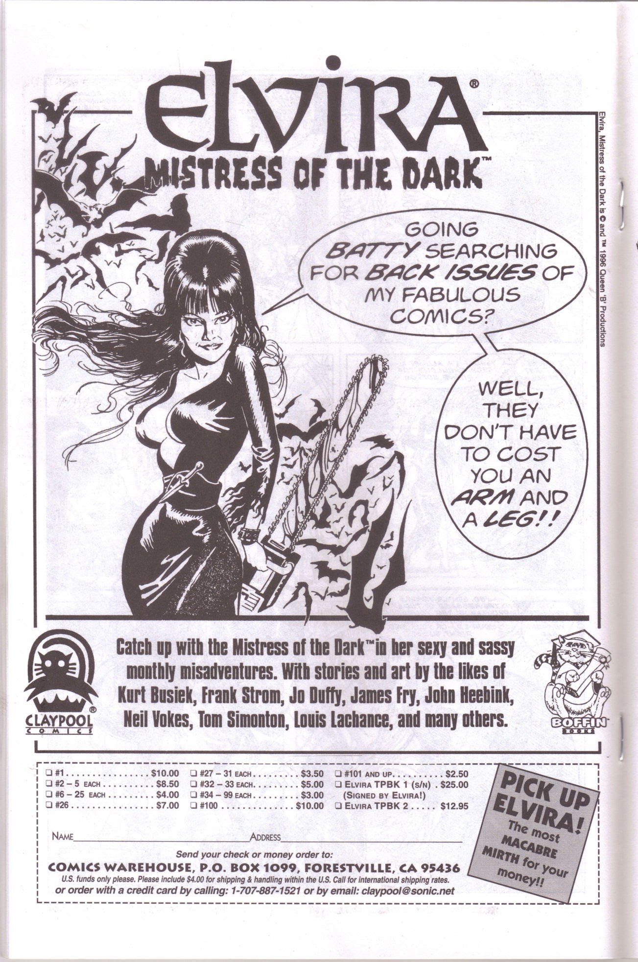 Read online Elvira, Mistress of the Dark comic -  Issue #159 - 18