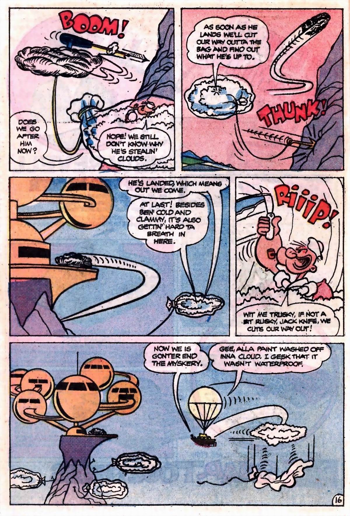 Read online Popeye (1948) comic -  Issue #134 - 17