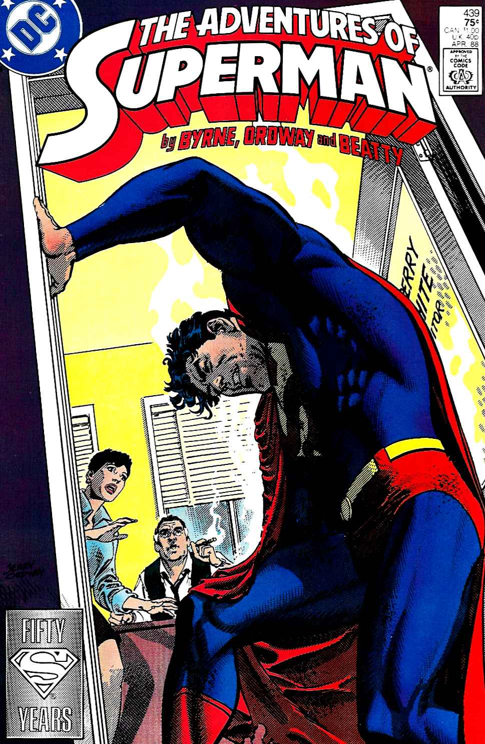 Read online Adventures of Superman (1987) comic -  Issue #439 - 1