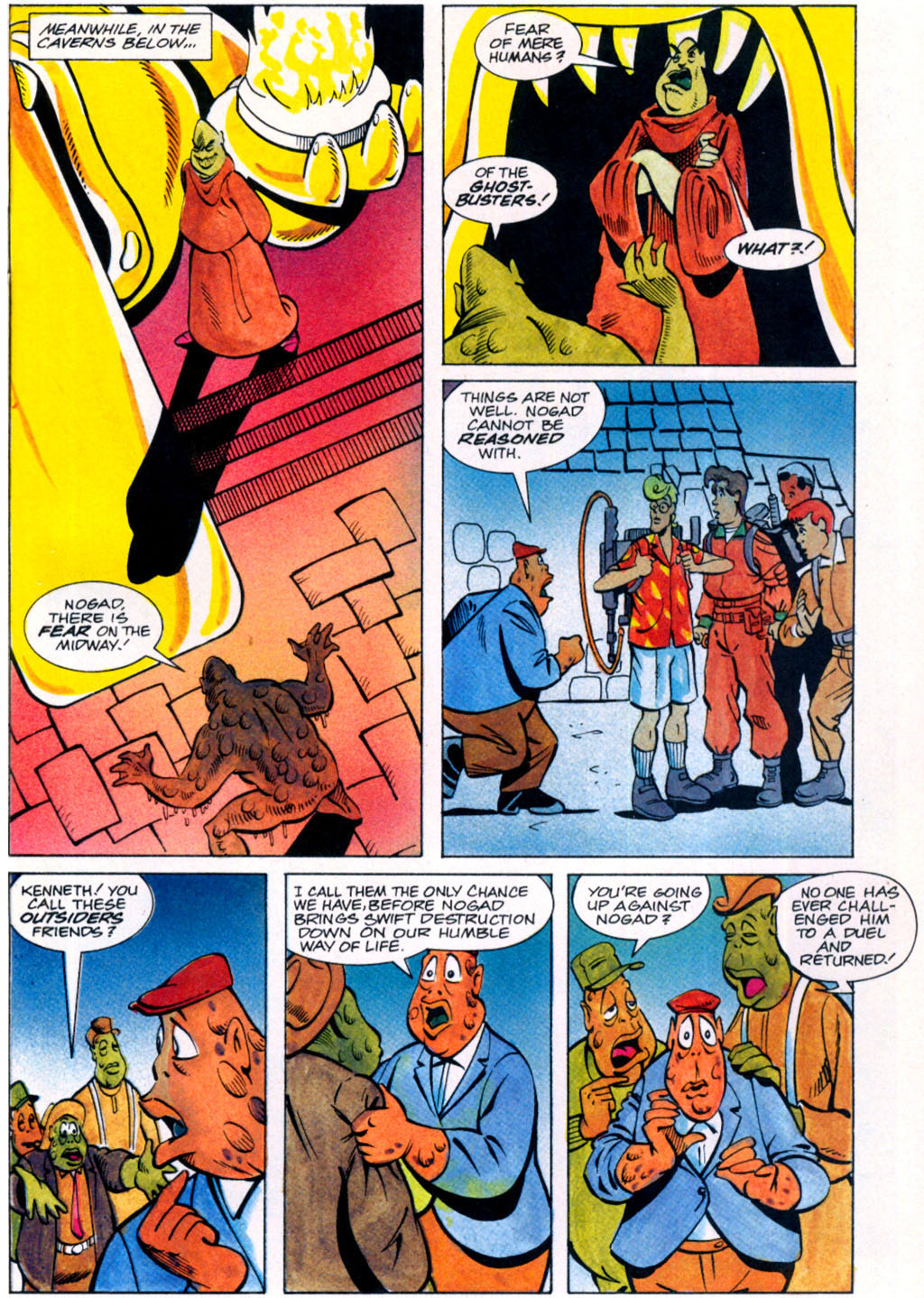 Read online Real Ghostbusters comic -  Issue #8 - 20