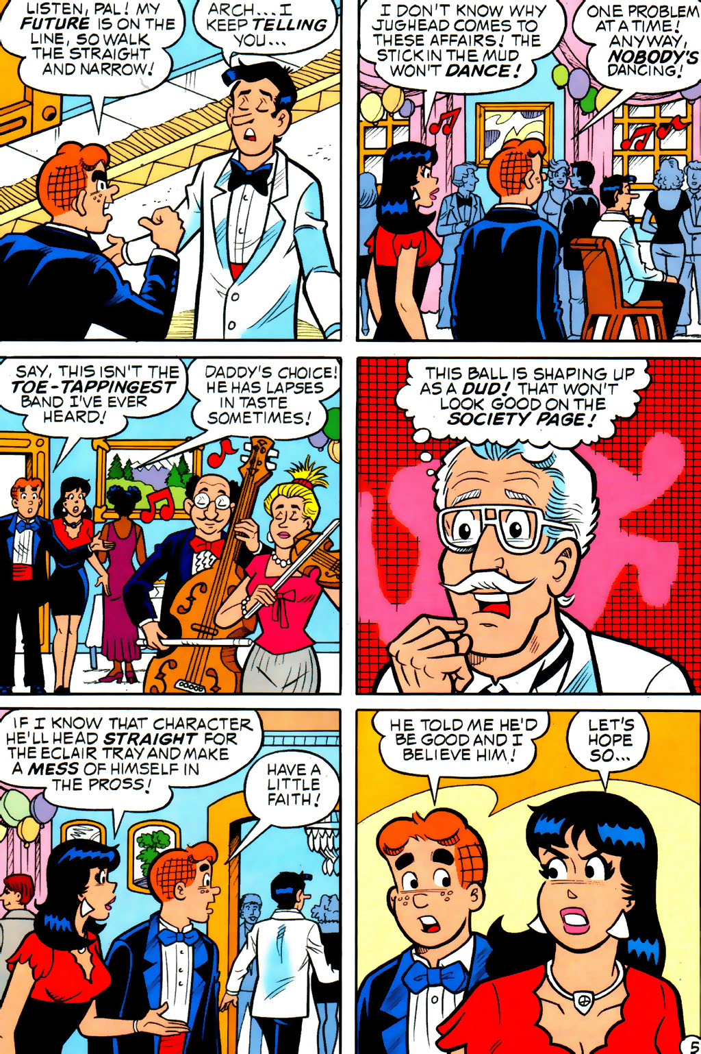 Read online Archie's Pal Jughead Comics comic -  Issue #169 - 5