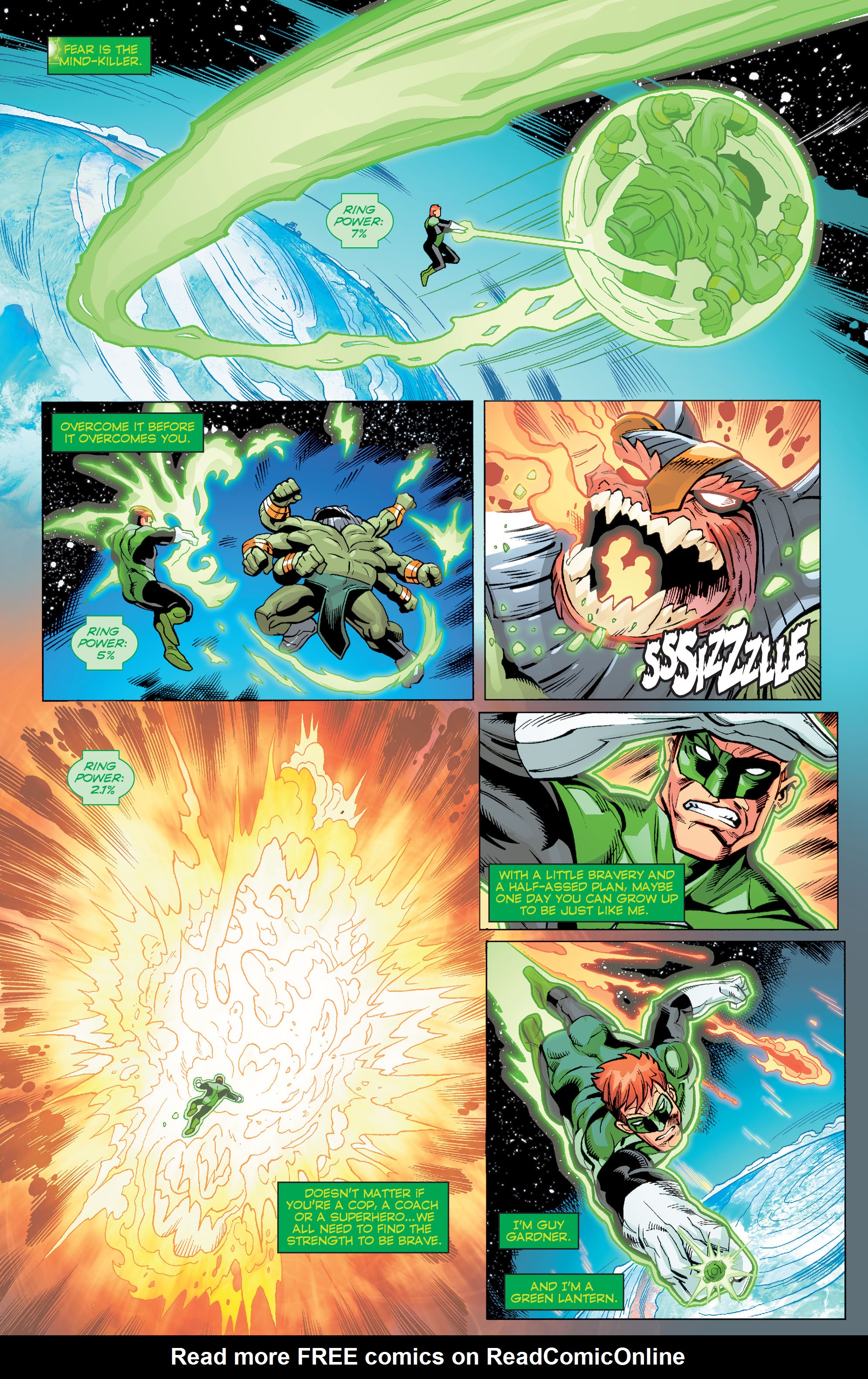 Read online Convergence Green Lantern Corps comic -  Issue #2 - 22