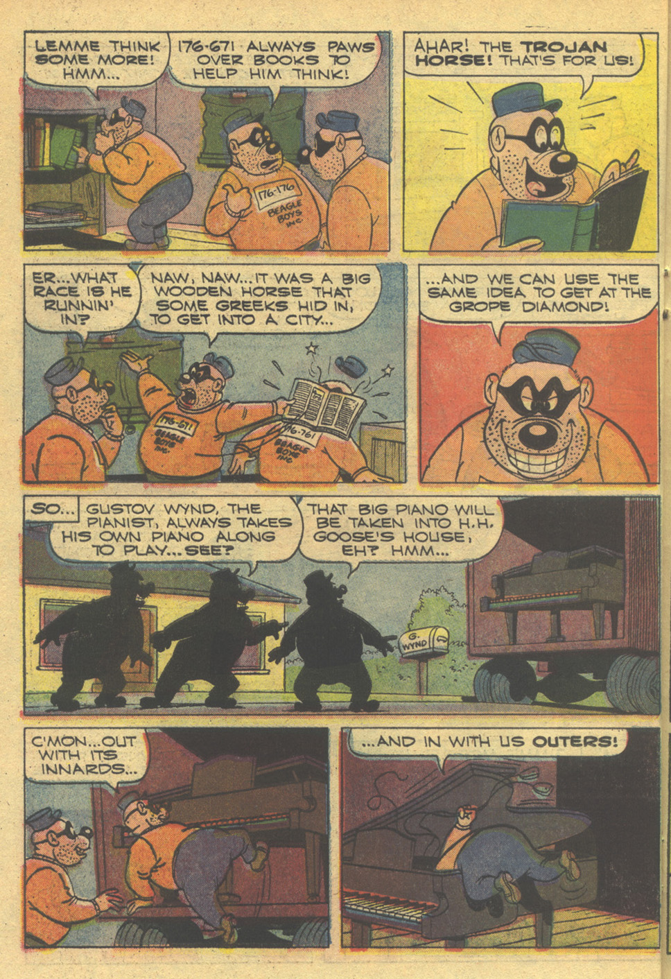 Read online Walt Disney THE BEAGLE BOYS comic -  Issue #10 - 22
