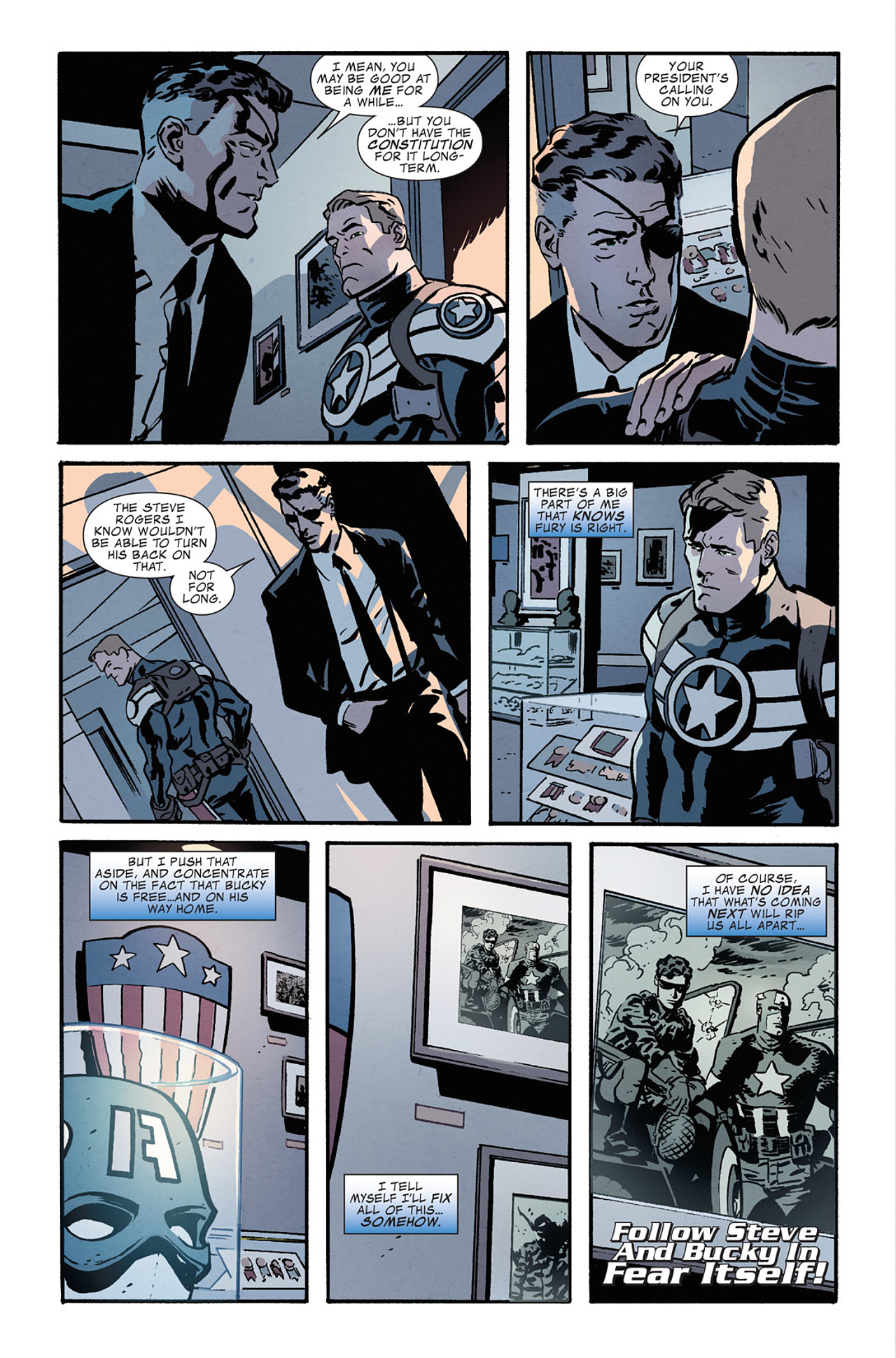 Read online Captain America (1968) comic -  Issue #619 - 32