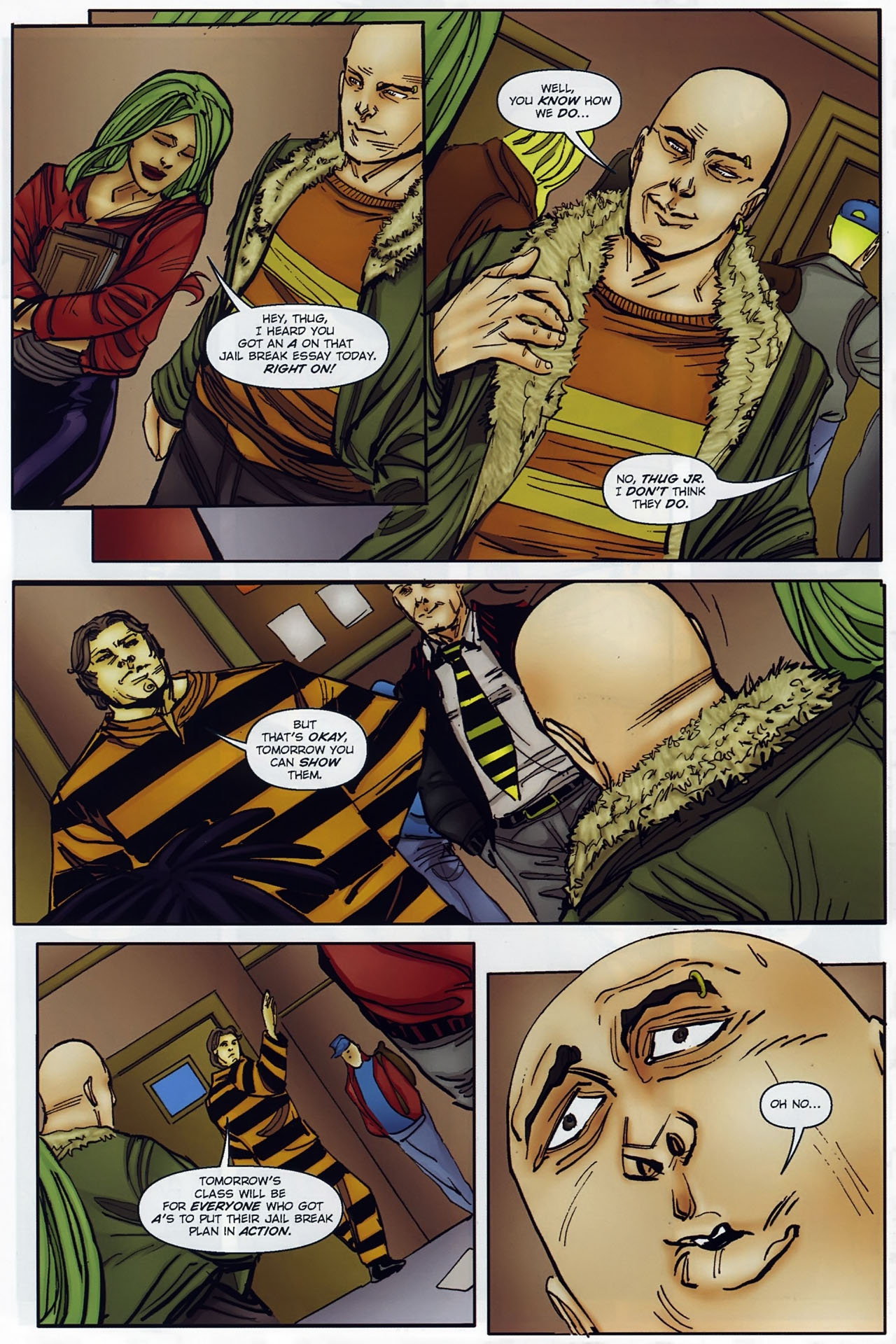 Read online Necessary Evil comic -  Issue #7 - 17