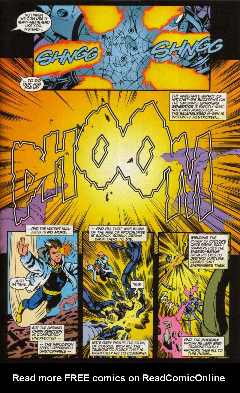 Read online X-Man comic -  Issue #54 - 15