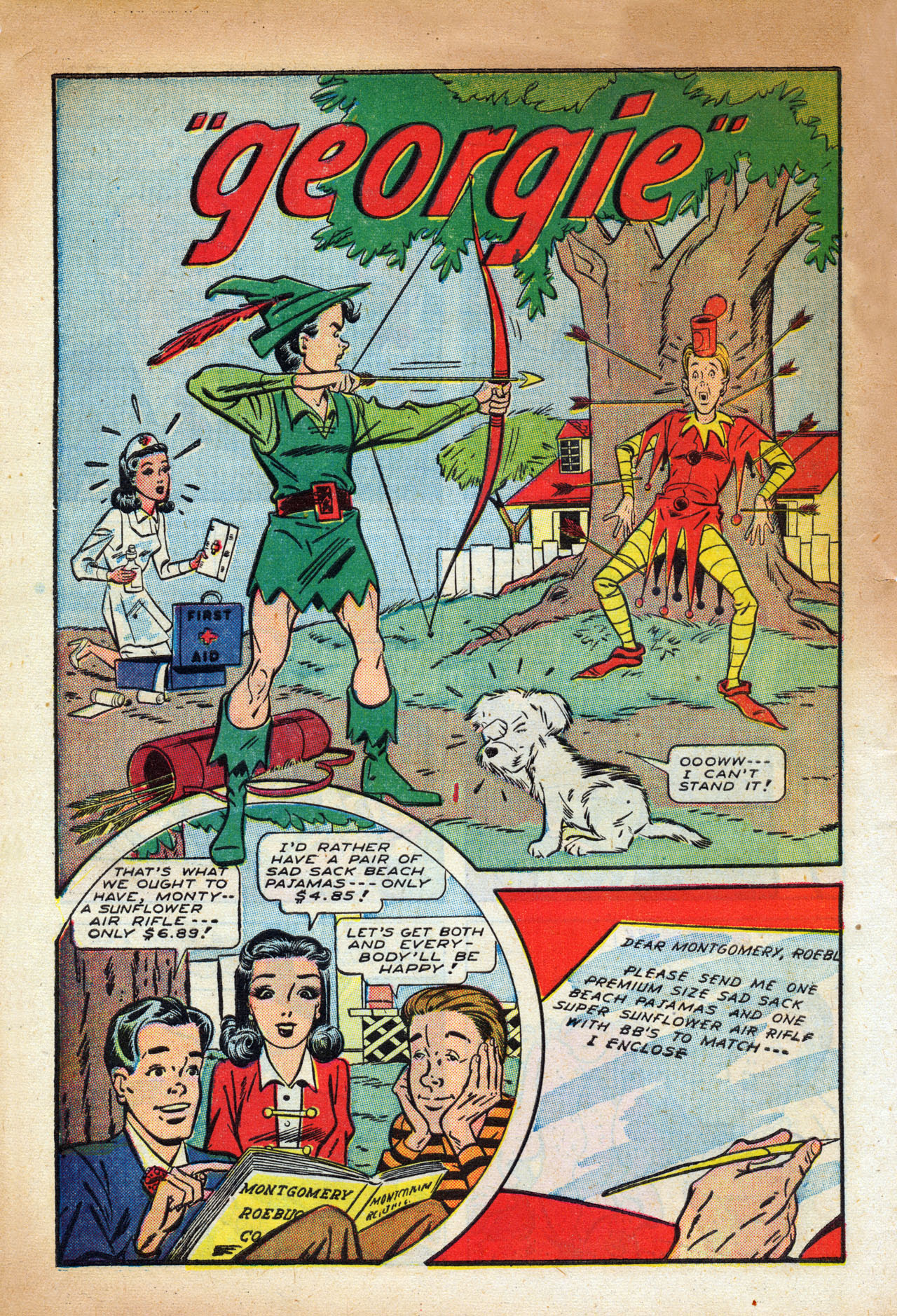 Read online Georgie Comics (1945) comic -  Issue #3 - 10