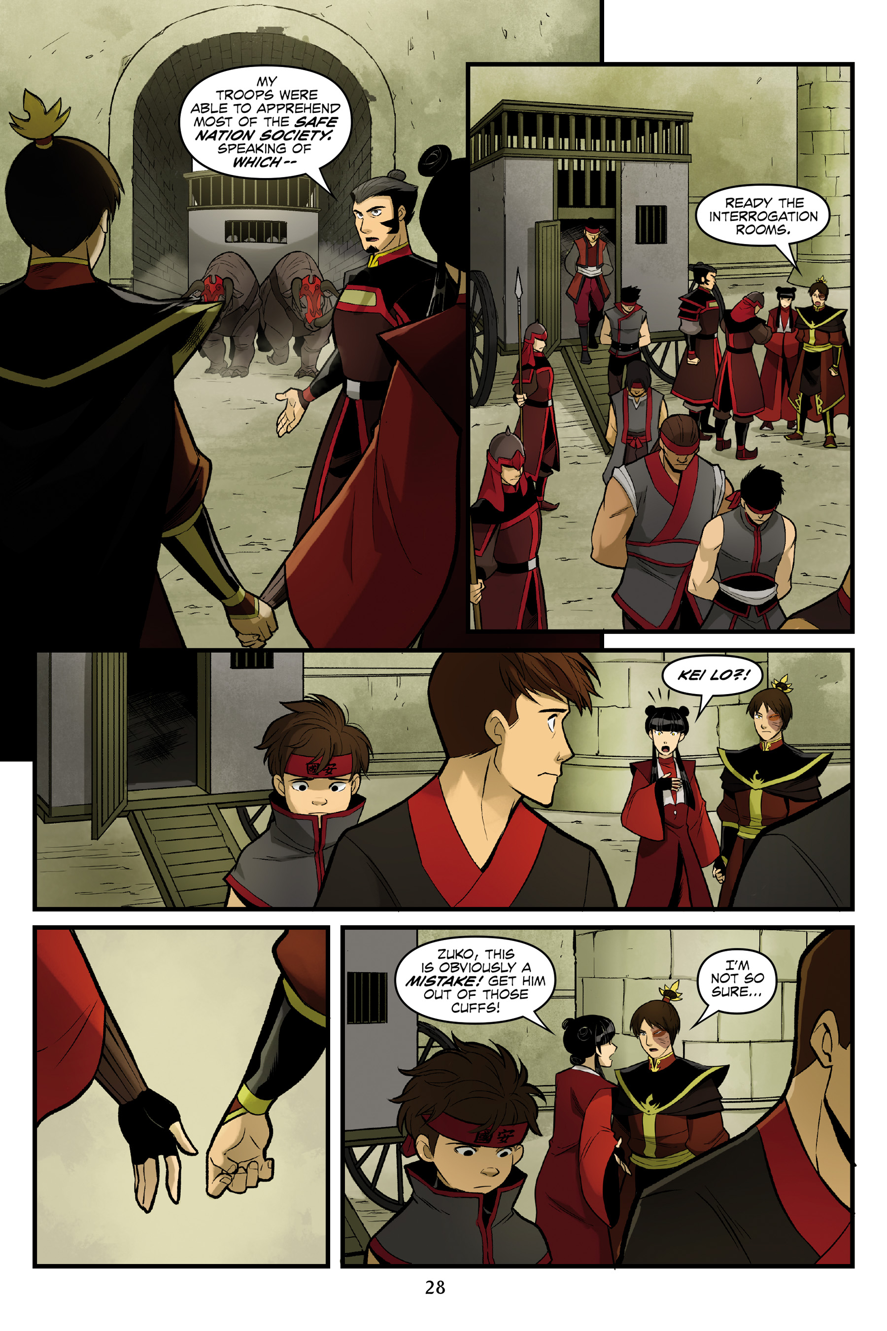 Read online Nickelodeon Avatar: The Last Airbender - Smoke and Shadow comic -  Issue # Part 3 - 30