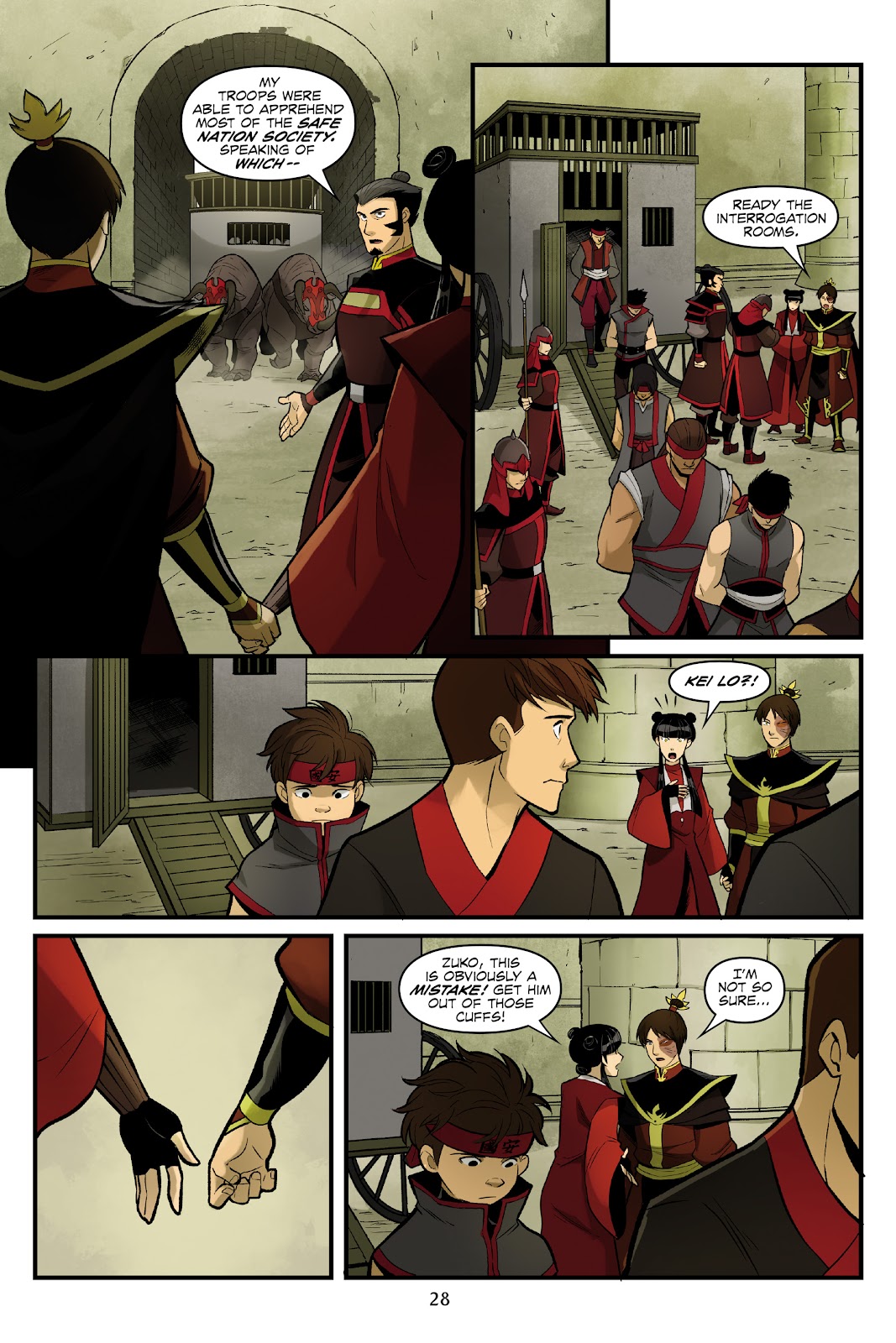 Nickelodeon Avatar: The Last Airbender - Smoke and Shadow issue Part 3 - Page 30