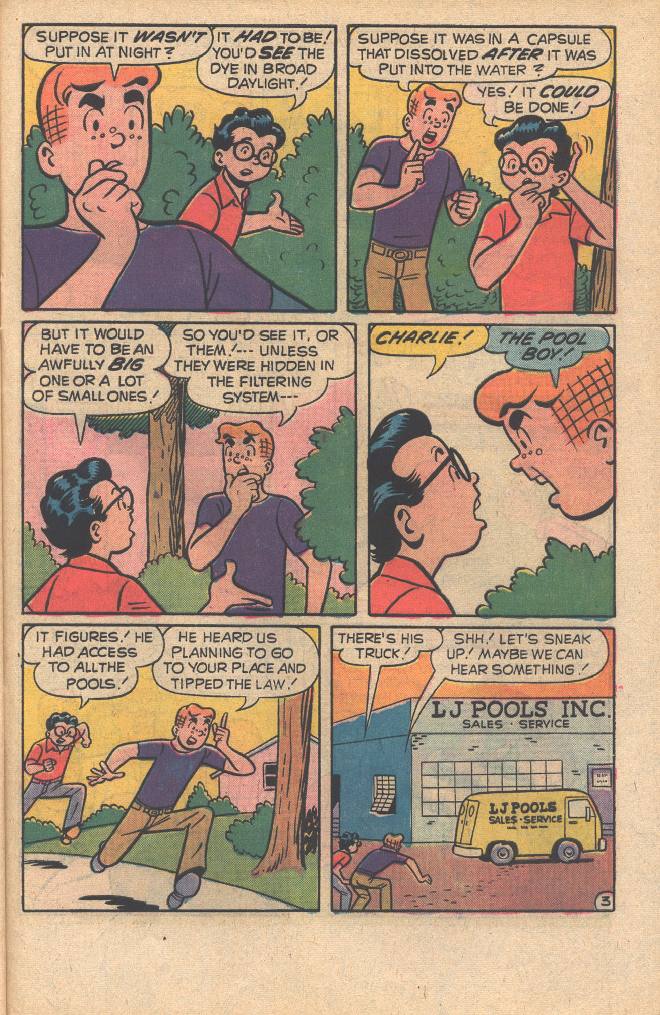 Read online Archie at Riverdale High (1972) comic -  Issue #28 - 31