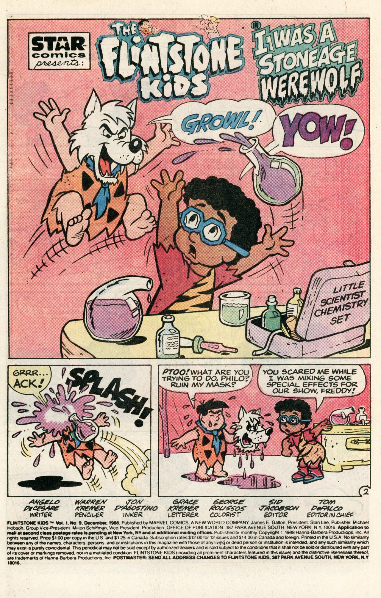 Read online The Flintstone Kids comic -  Issue #9 - 4