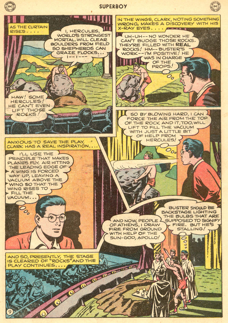 Read online Superboy (1949) comic -  Issue #6 - 40