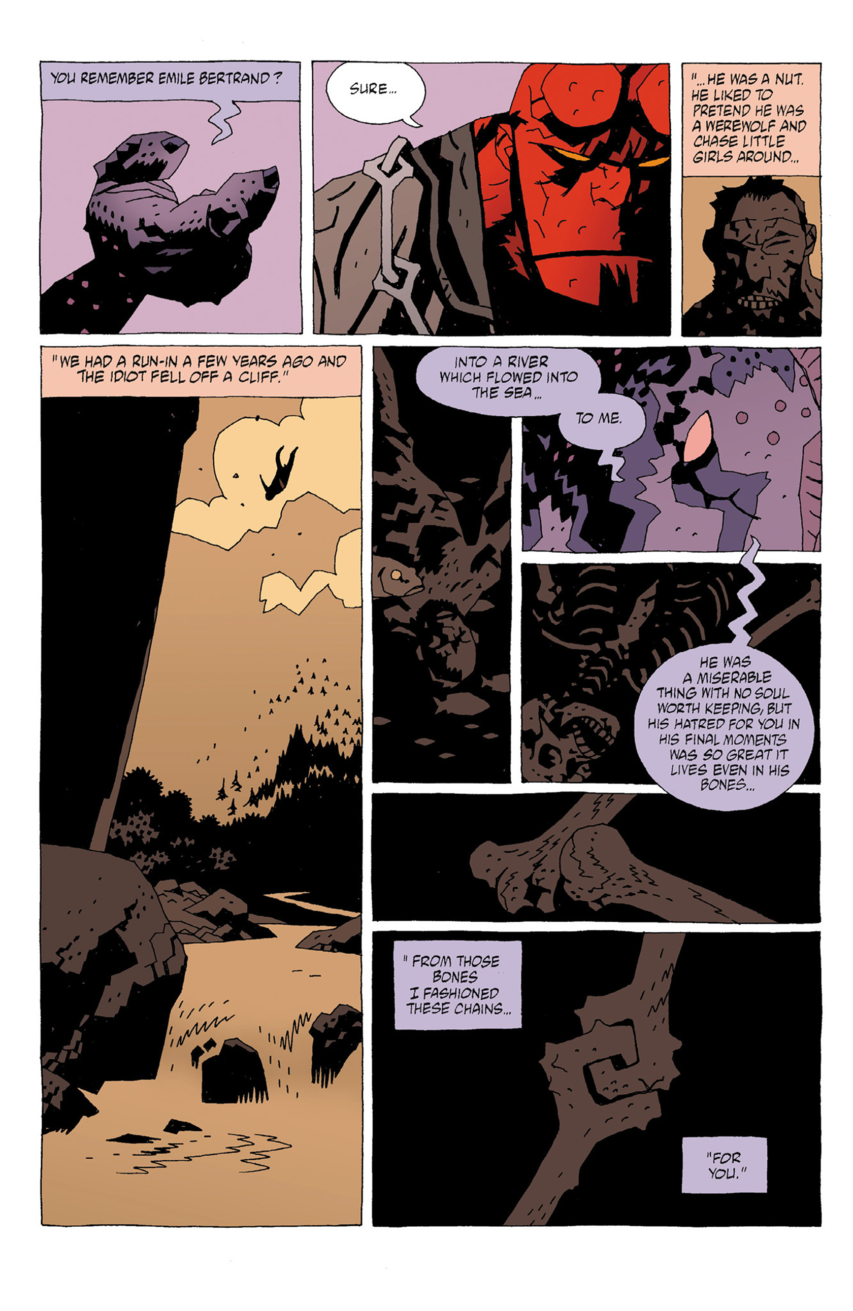 Read online Hellboy: Strange Places comic -  Issue # TPB - 28