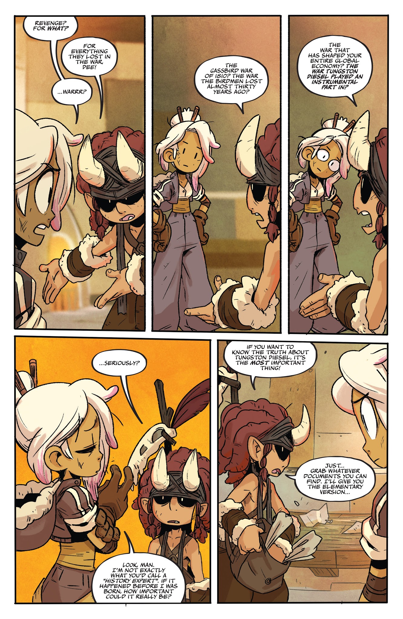 Read online Tyson Hesse's Diesel comic -  Issue #4 - 9