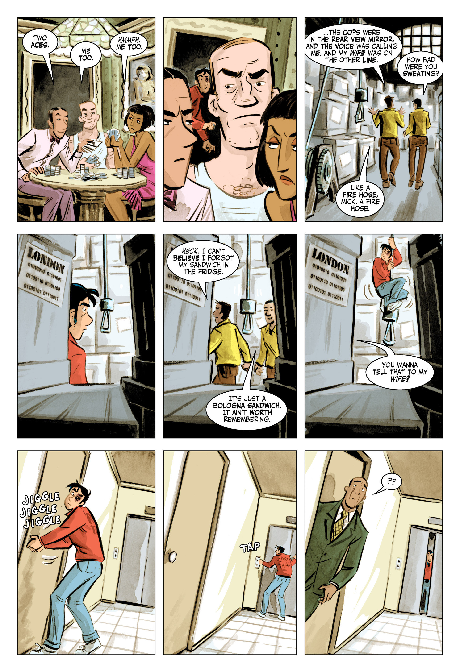 Read online Bandette (2012) comic -  Issue #12 - 13