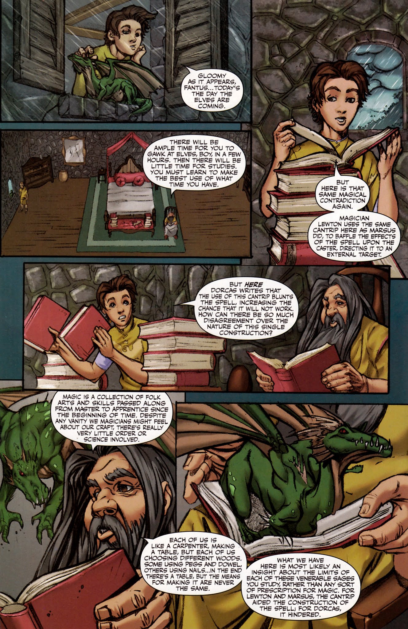 Read online Magician: Apprentice comic -  Issue #5 - 10