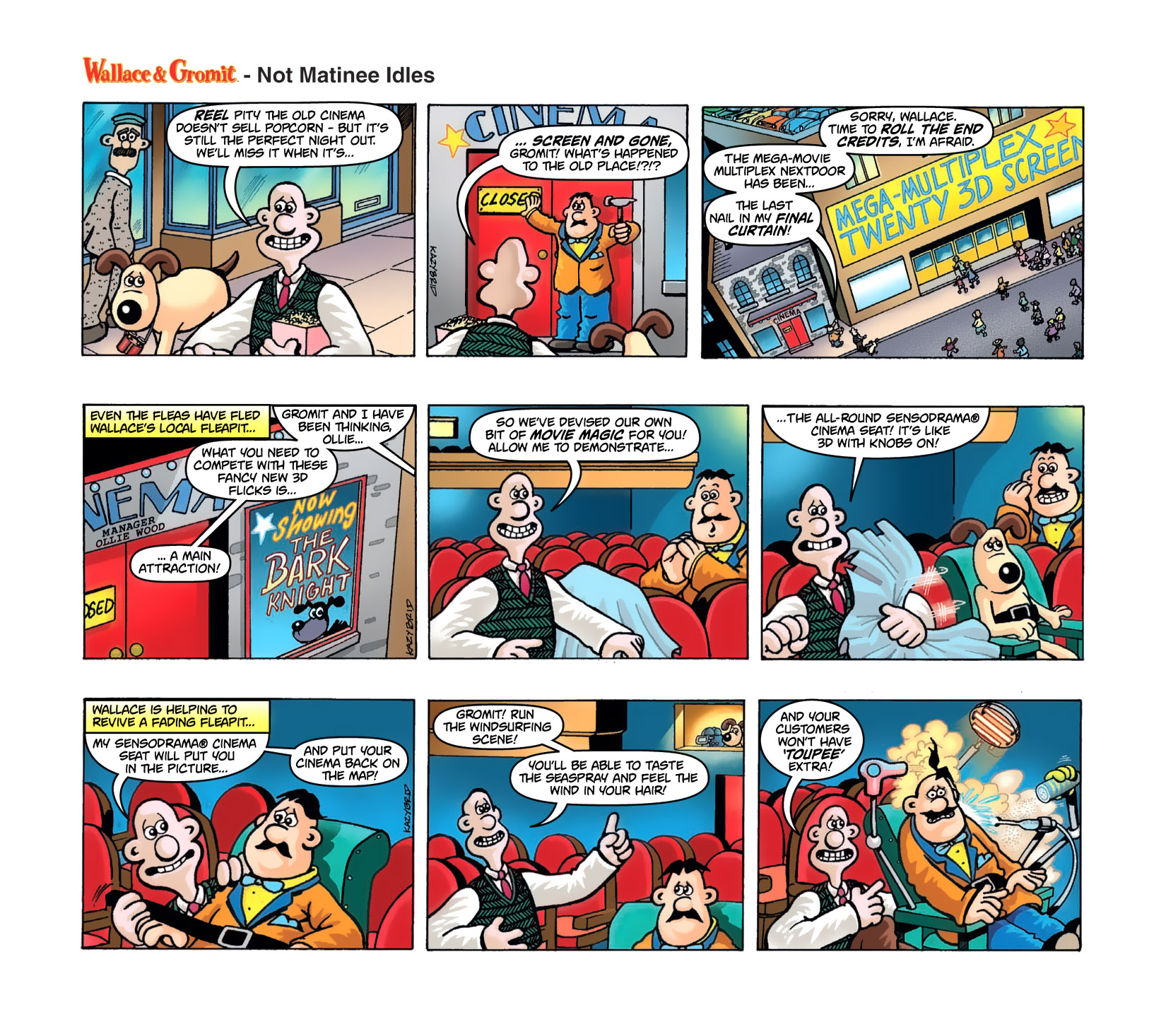Read online Wallace & Gromit Dailies comic -  Issue #8 - 4