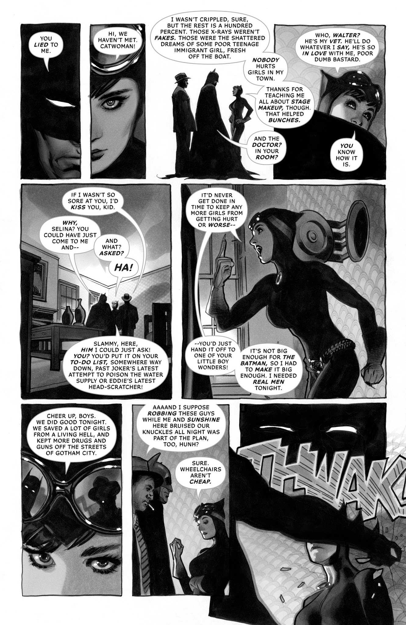 Read online Batman Black and White (2013) comic -  Issue #6 - 38