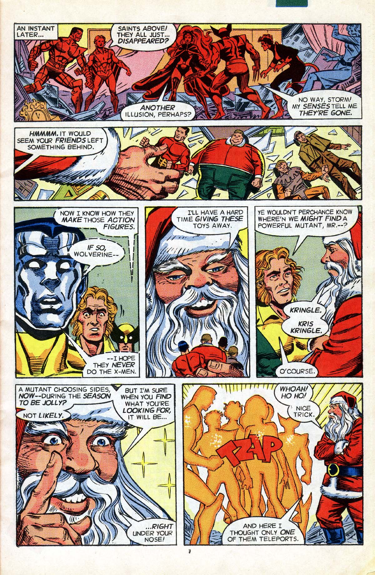 Read online Marvel Holiday Special (1991) comic -  Issue #1991 - 10