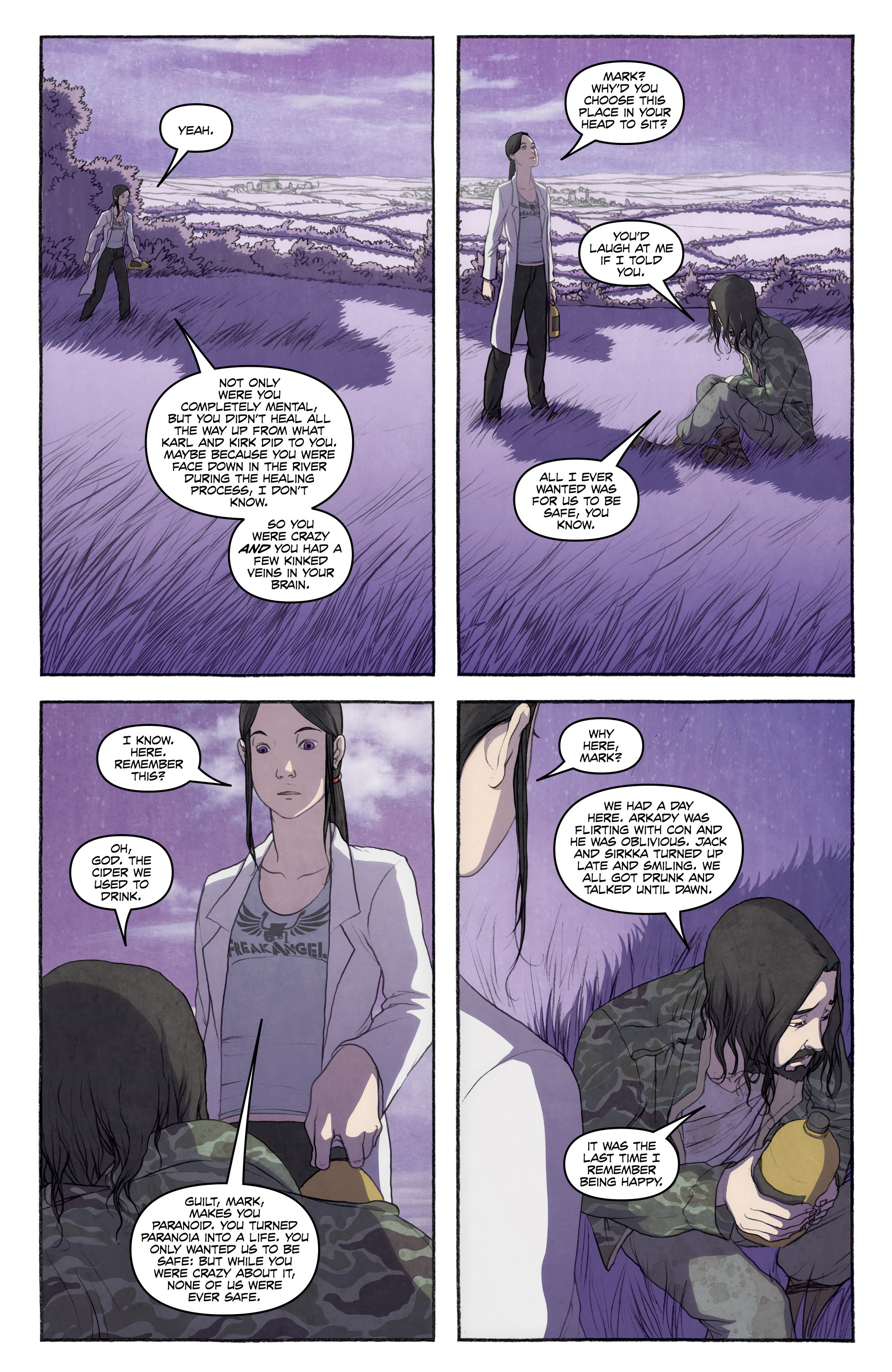 Read online FreakAngels comic -  Issue #6 - 97