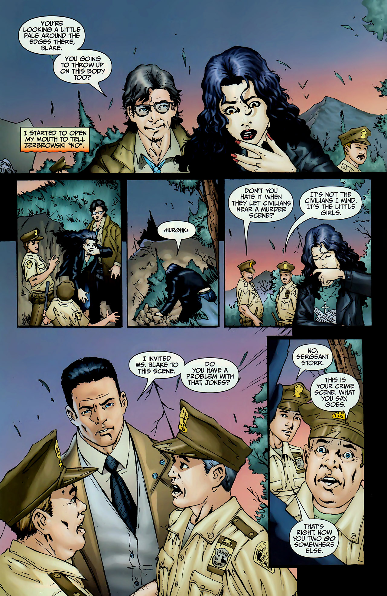 Read online Anita Blake, Vampire Hunter: The First Death comic -  Issue #1 - 4