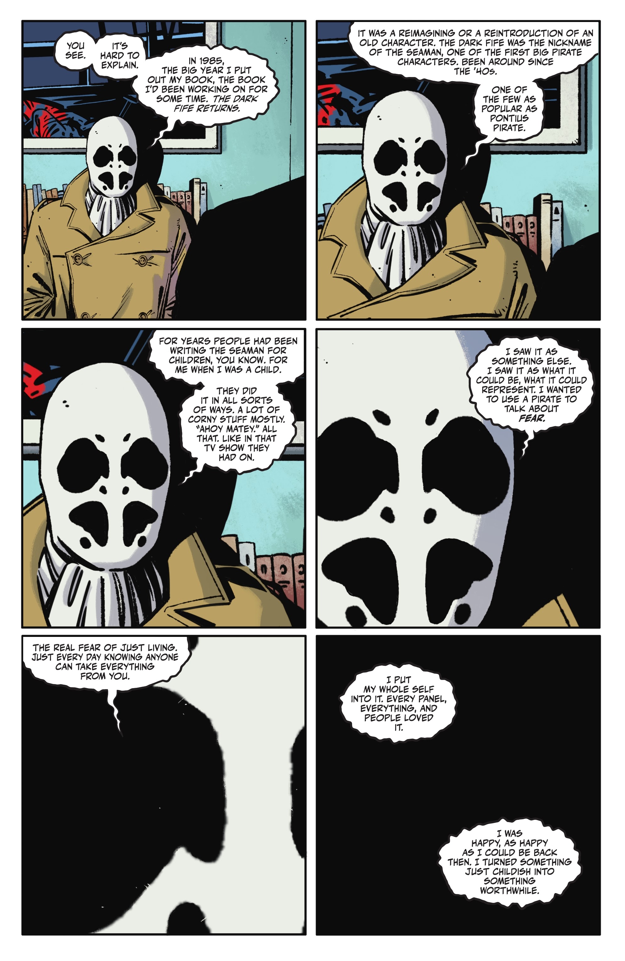 Read online Rorschach comic -  Issue #7 - 23
