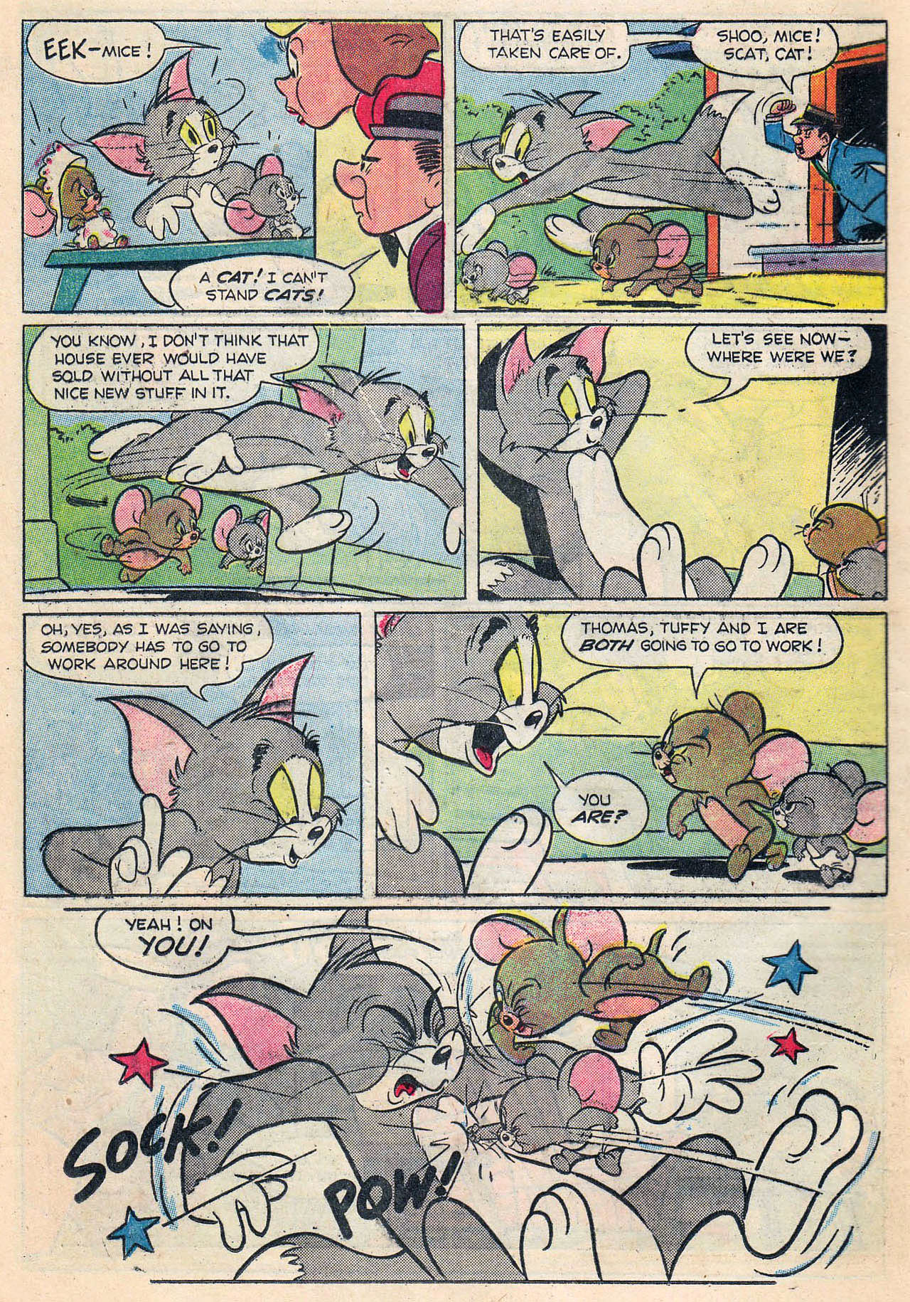 Read online Tom & Jerry Comics comic -  Issue #147 - 12