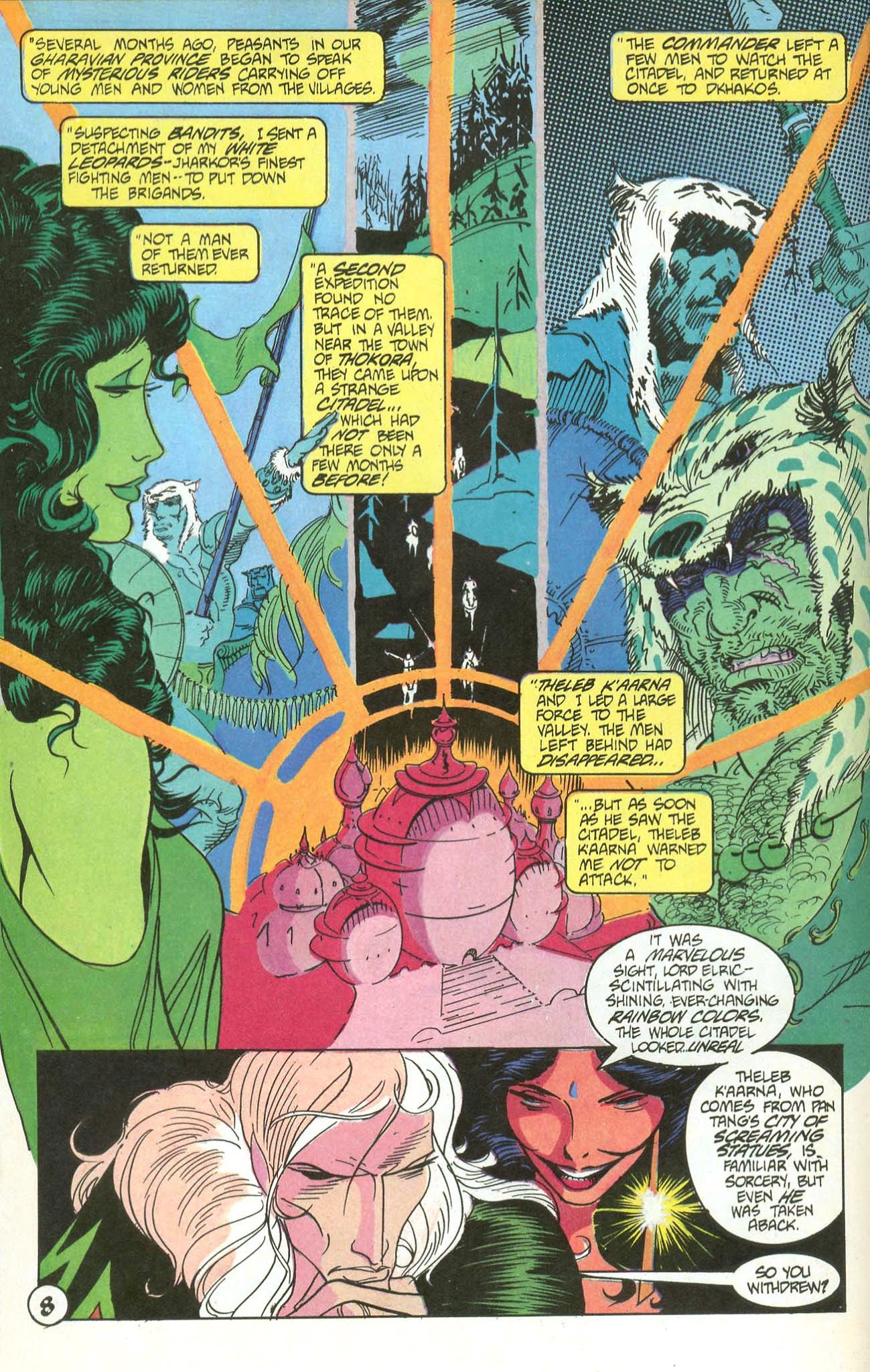 Read online Elric: Weird of the White Wolf comic -  Issue #4 - 10