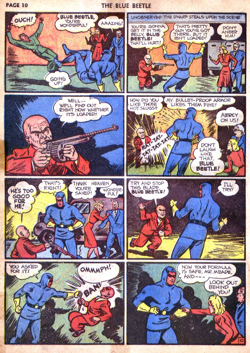 Read online The Blue Beetle comic -  Issue #4 - 11