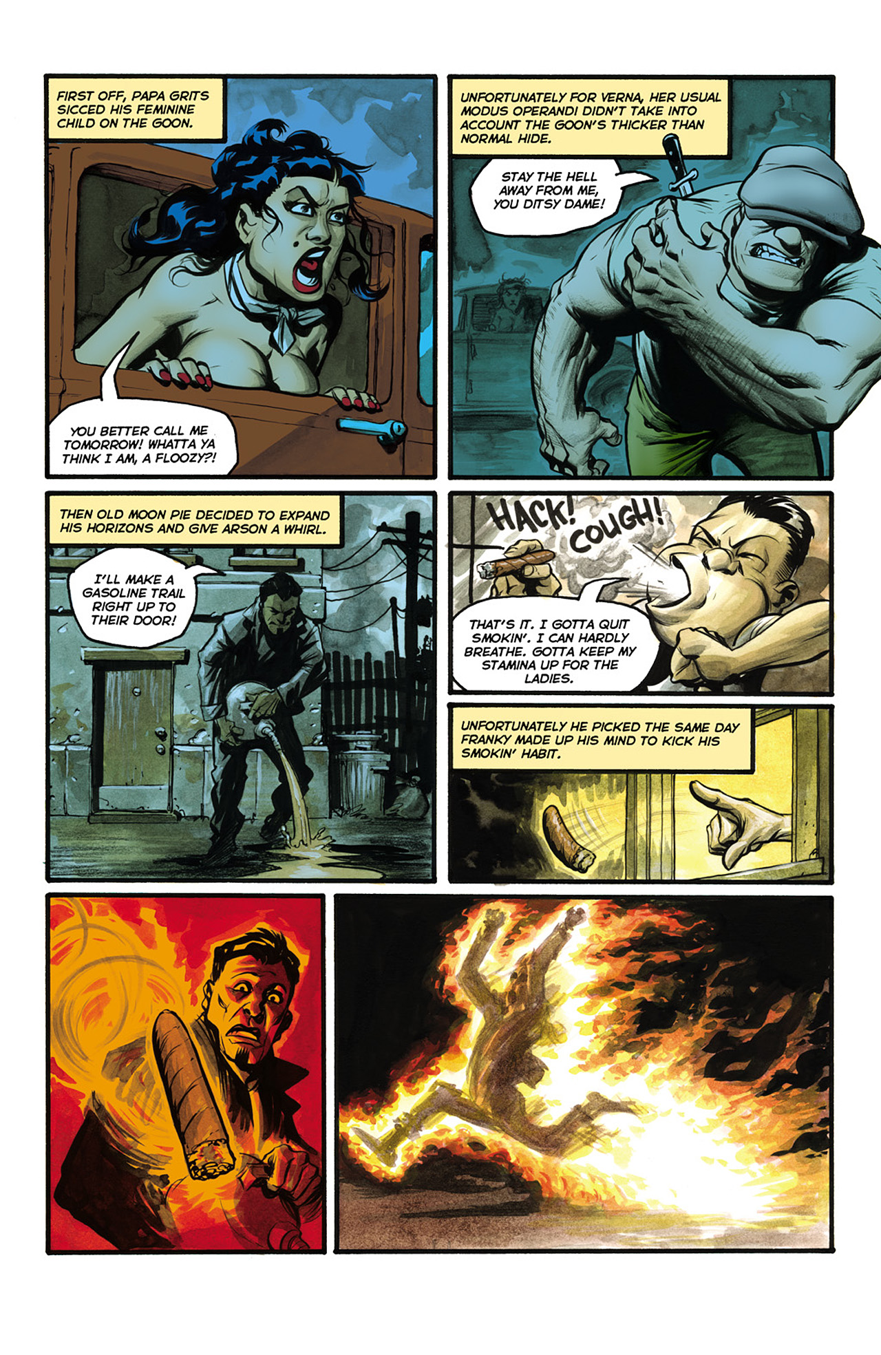 Read online The Goon (2003) comic -  Issue #40 - 12