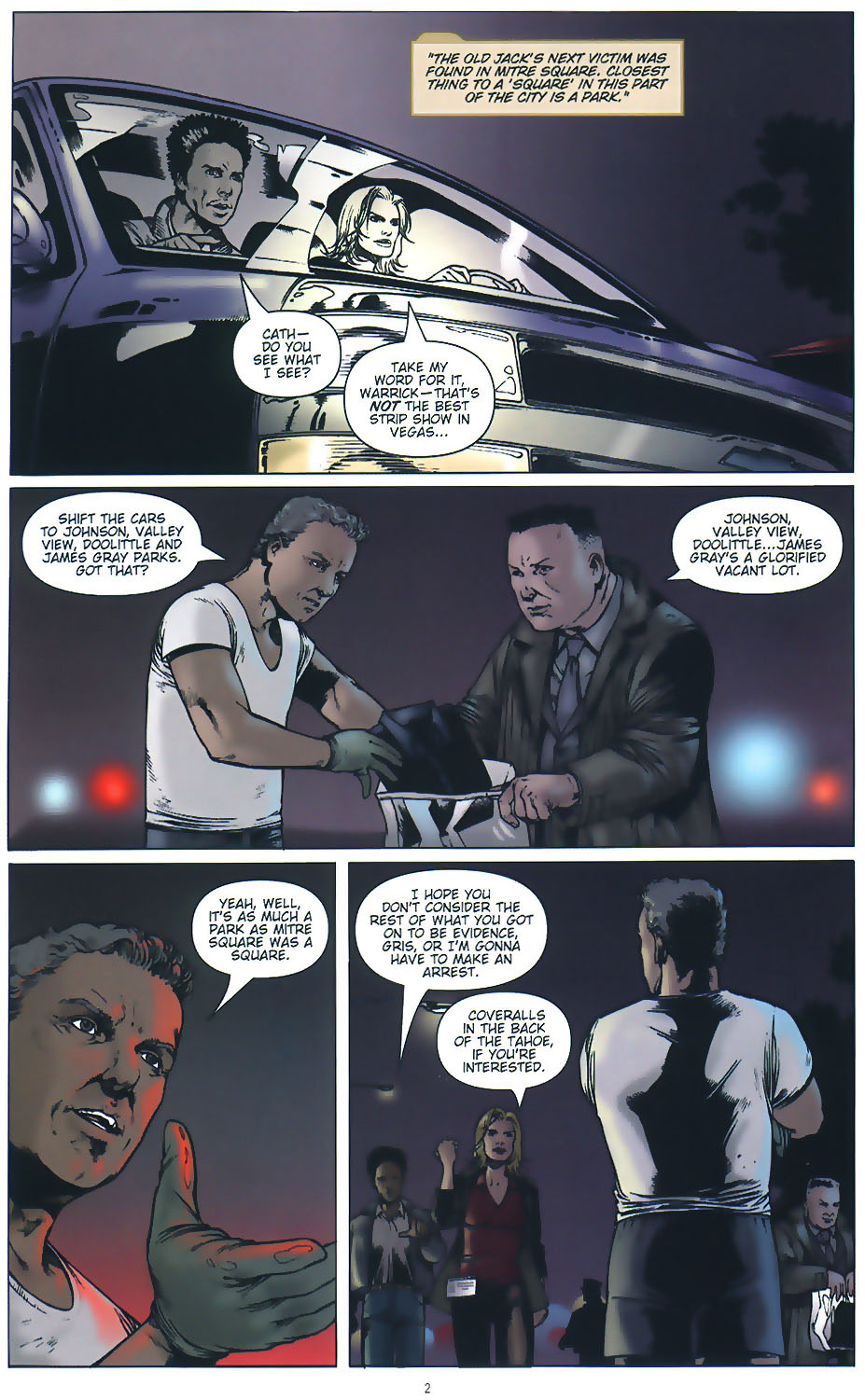Read online CSI: Crime Scene Investigation comic -  Issue #4 - 4
