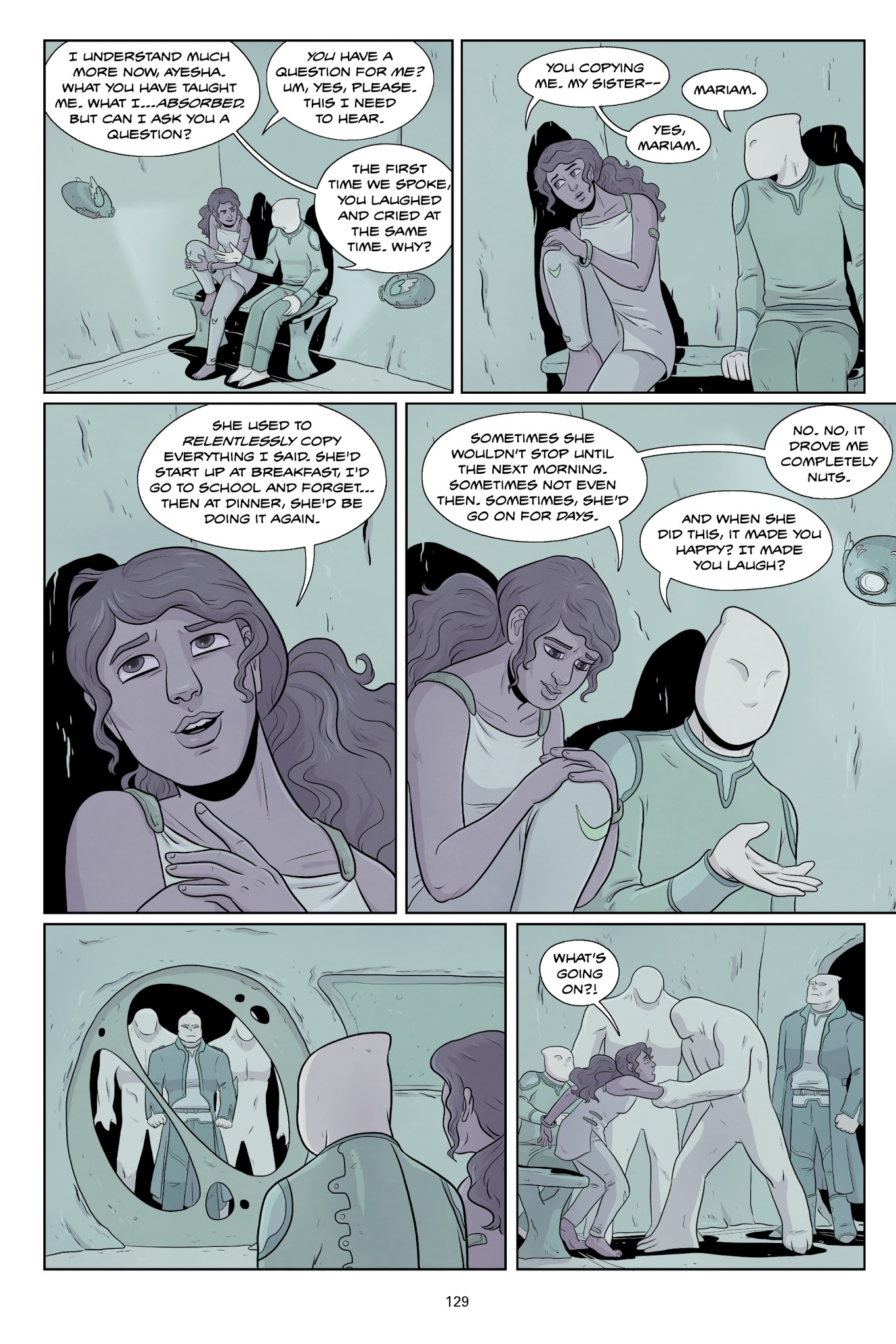 Read online Lifeformed: Cleo Makes Contact comic -  Issue # TPB - 128