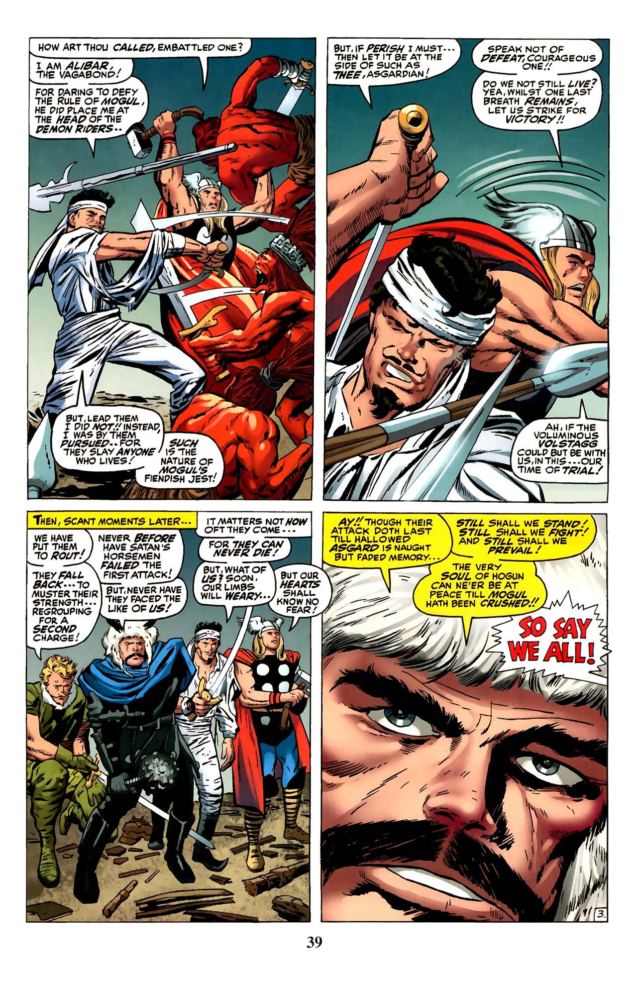 Read online Thor: Tales of Asgard by Stan Lee & Jack Kirby comic -  Issue #6 - 41