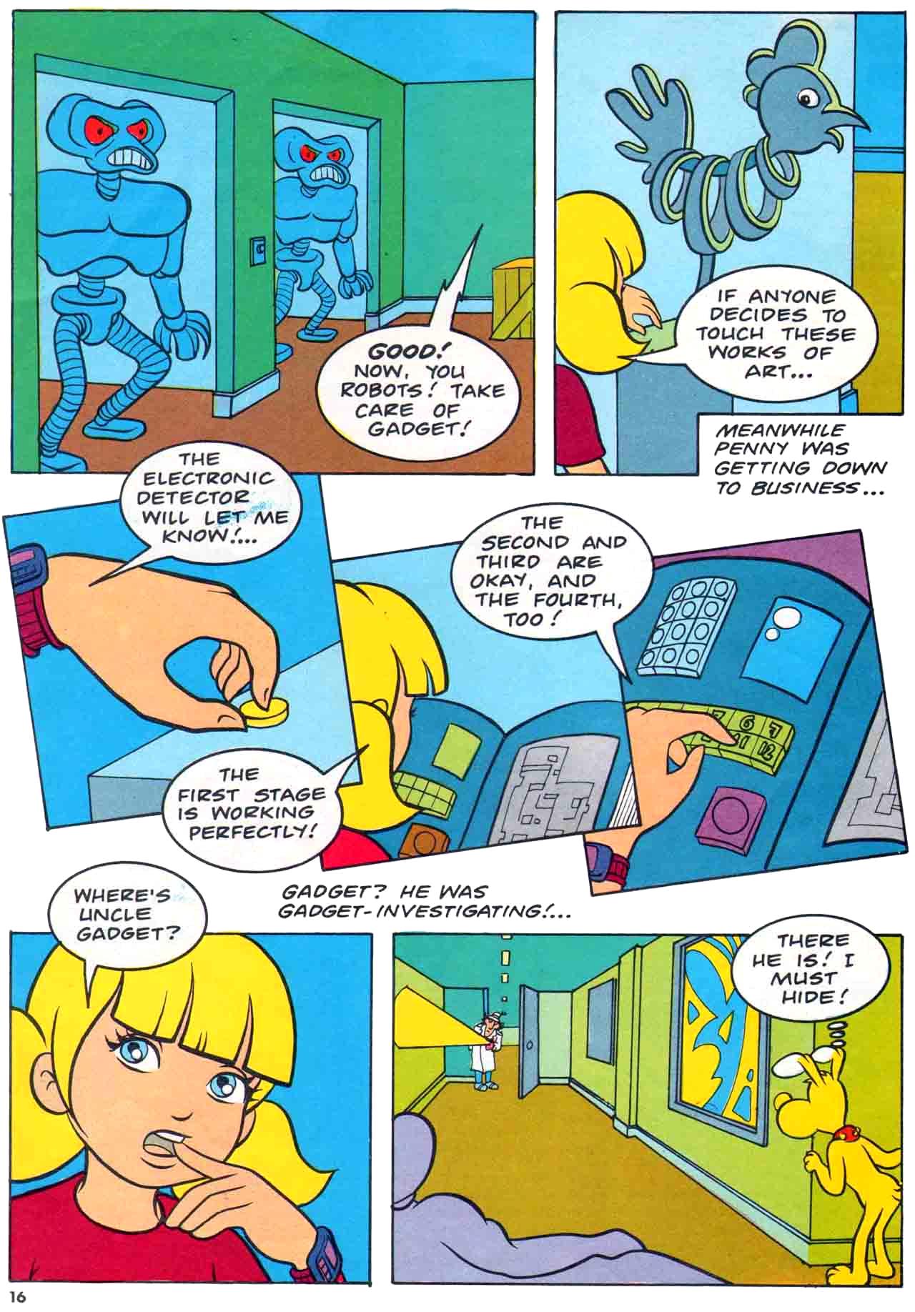 Read online Inspector Gadget (1975) comic -  Issue # Full - 16