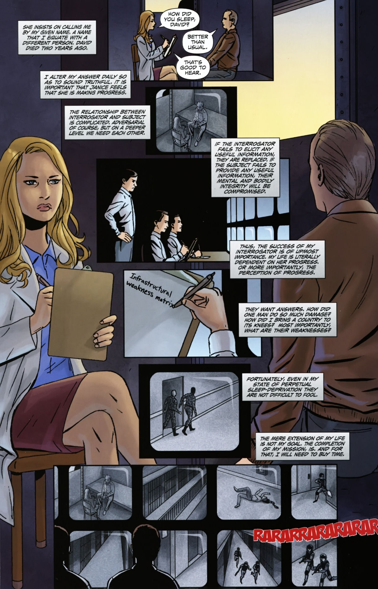 Read online Jericho comic -  Issue #4 - 5