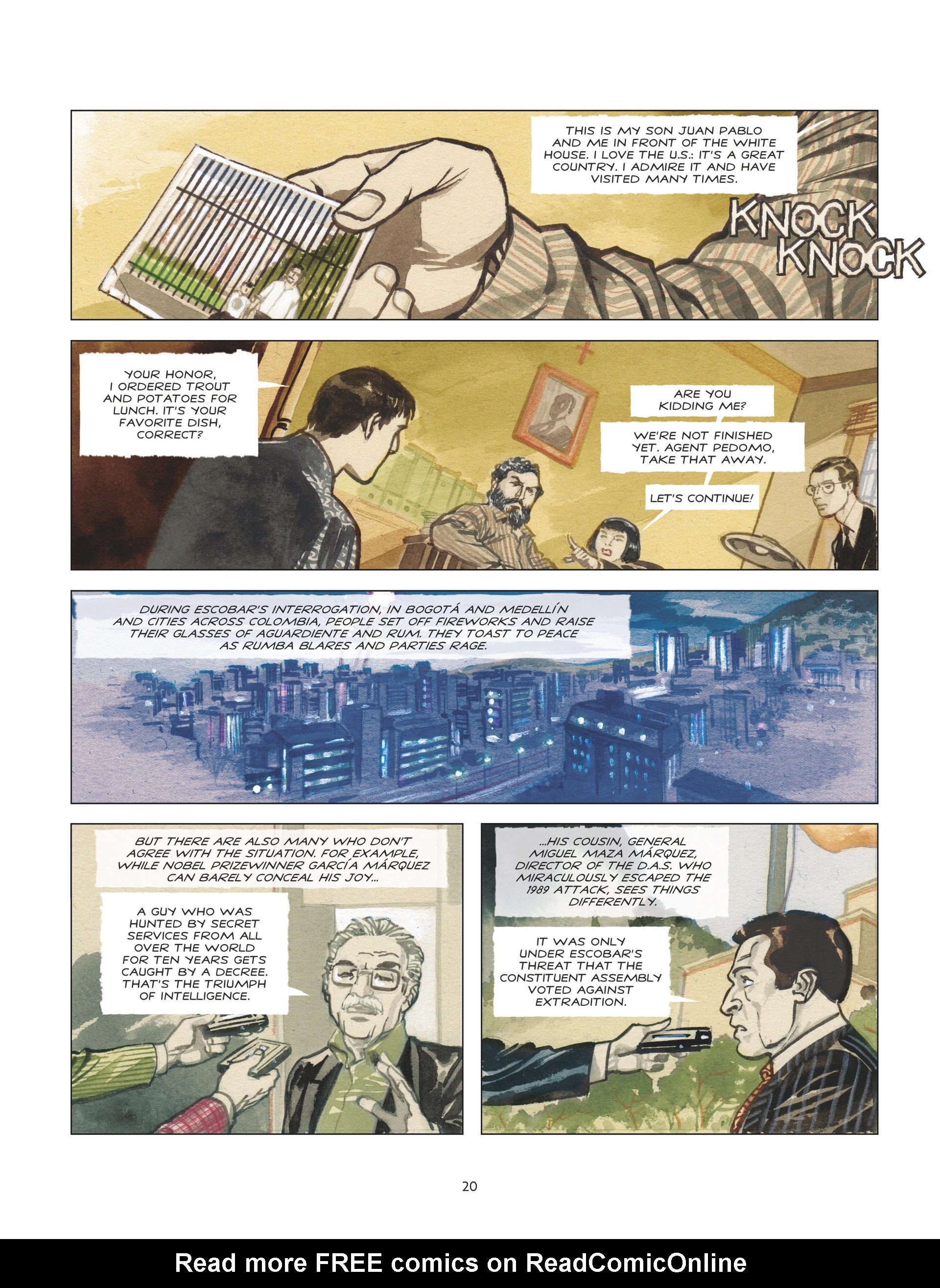 Read online Escobar - El Patrón comic -  Issue #1 - 18