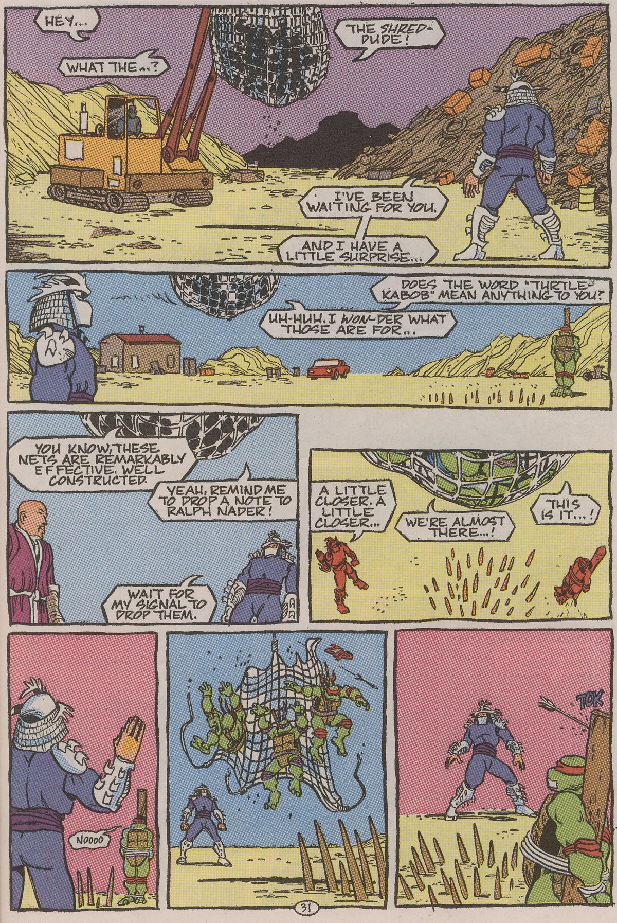 Read online Teenage Mutant Ninja Turtles II: The Secret of the Ooze Official Movie Adaptation comic -  Issue # Full - 32