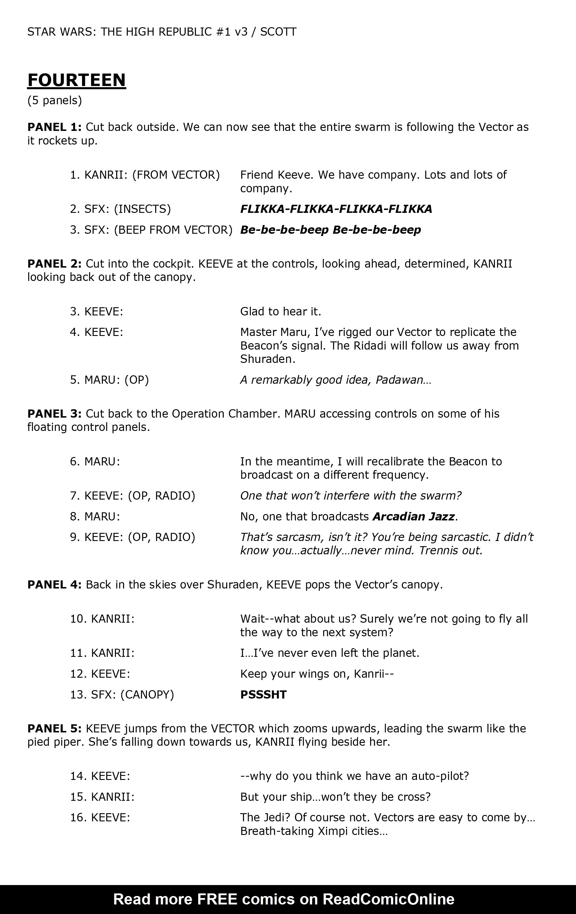 Read online Star Wars: The High Republic Behind-the-Scenes Exclusive comic -  Issue # Full - 31