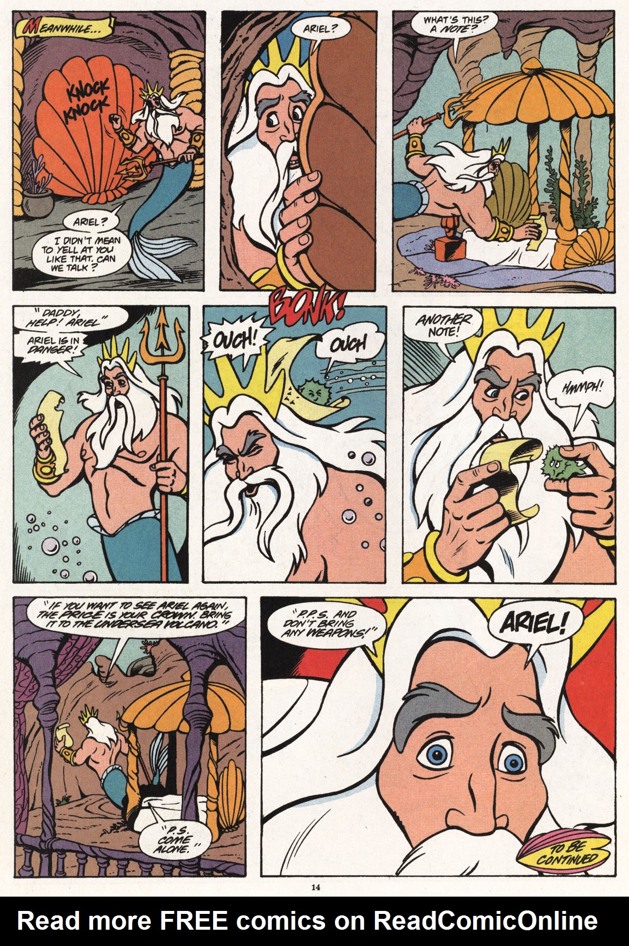 Read online Disney's The Little Mermaid comic -  Issue #1 - 16