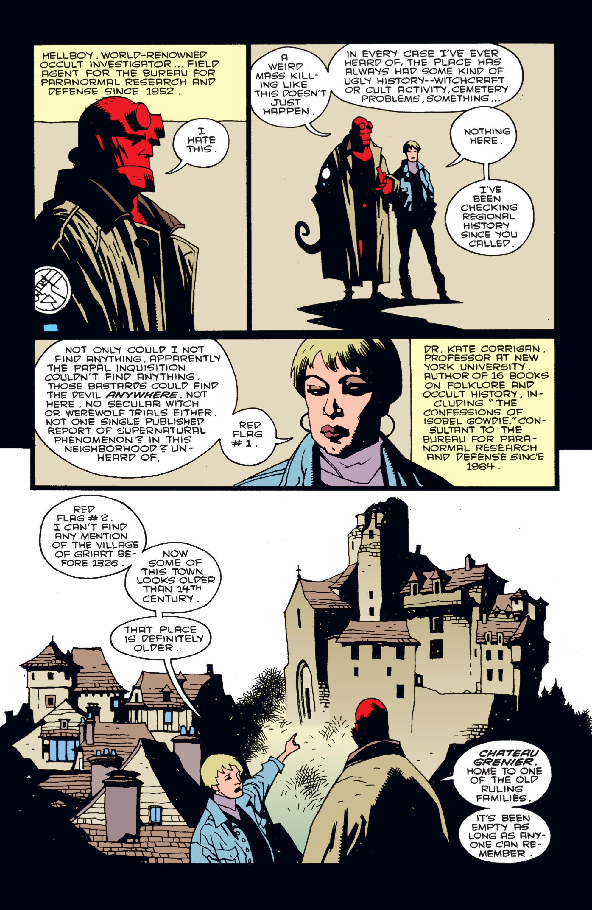 Read online Hellboy comic -  Issue #3 - 88