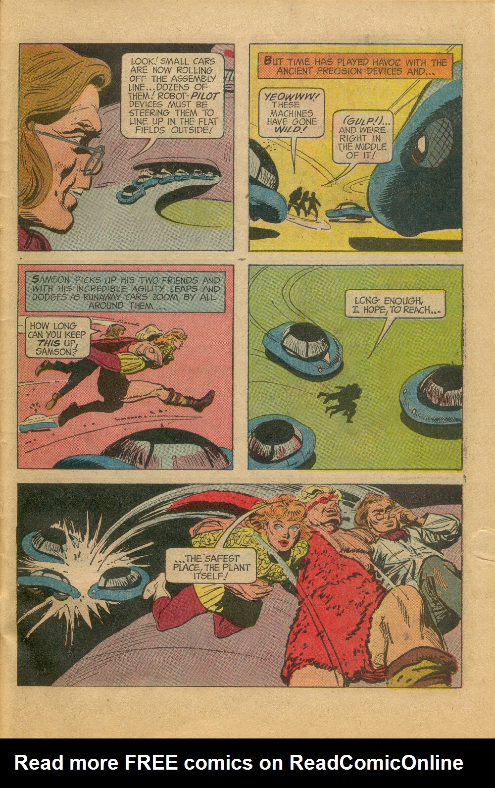 Read online Mighty Samson (1964) comic -  Issue #14 - 29