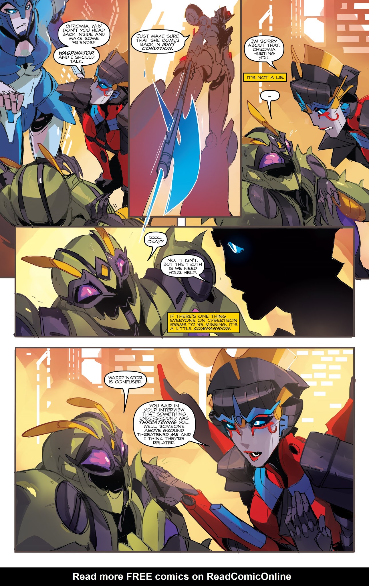 Read online The Transformers: Windblade (2018) comic -  Issue # TPB - 46