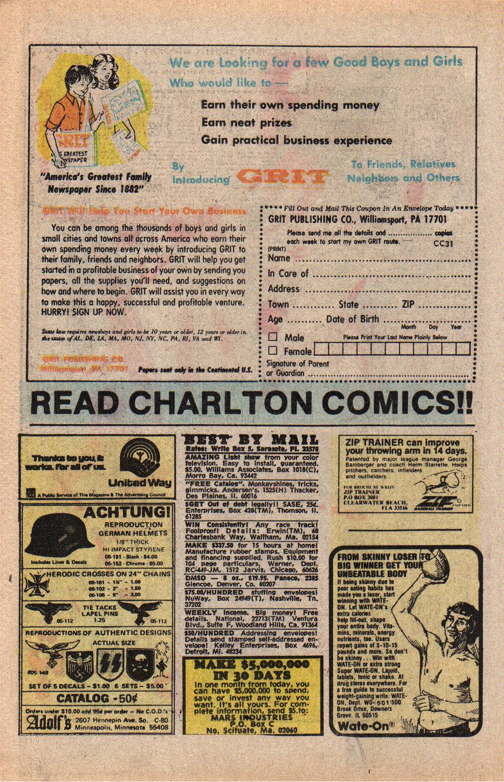 Read online Charlton Bullseye (1981) comic -  Issue #1 - 34